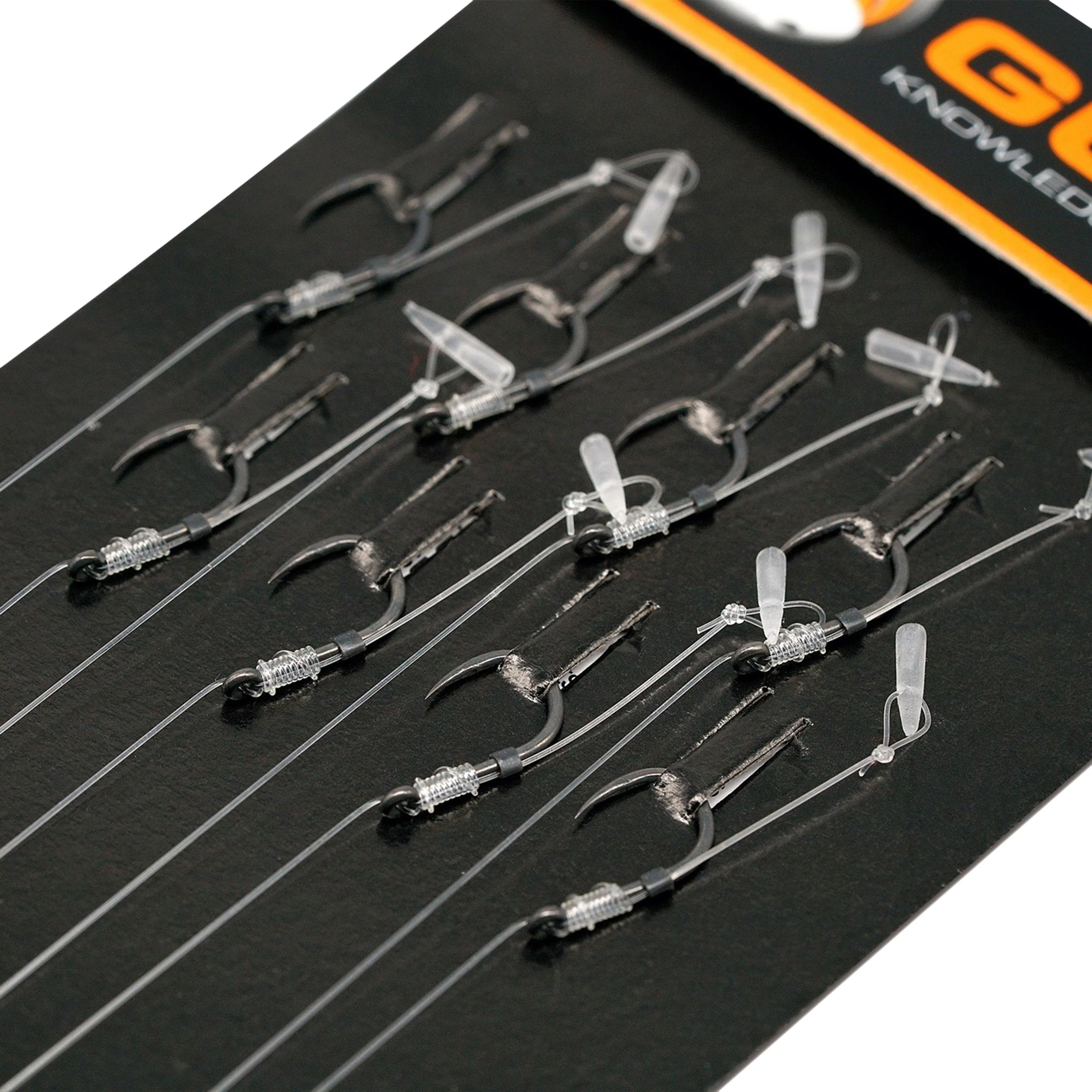 Method Hair Rigs With Speed Stops 4" Size 16-7lb Nylon - Image 3