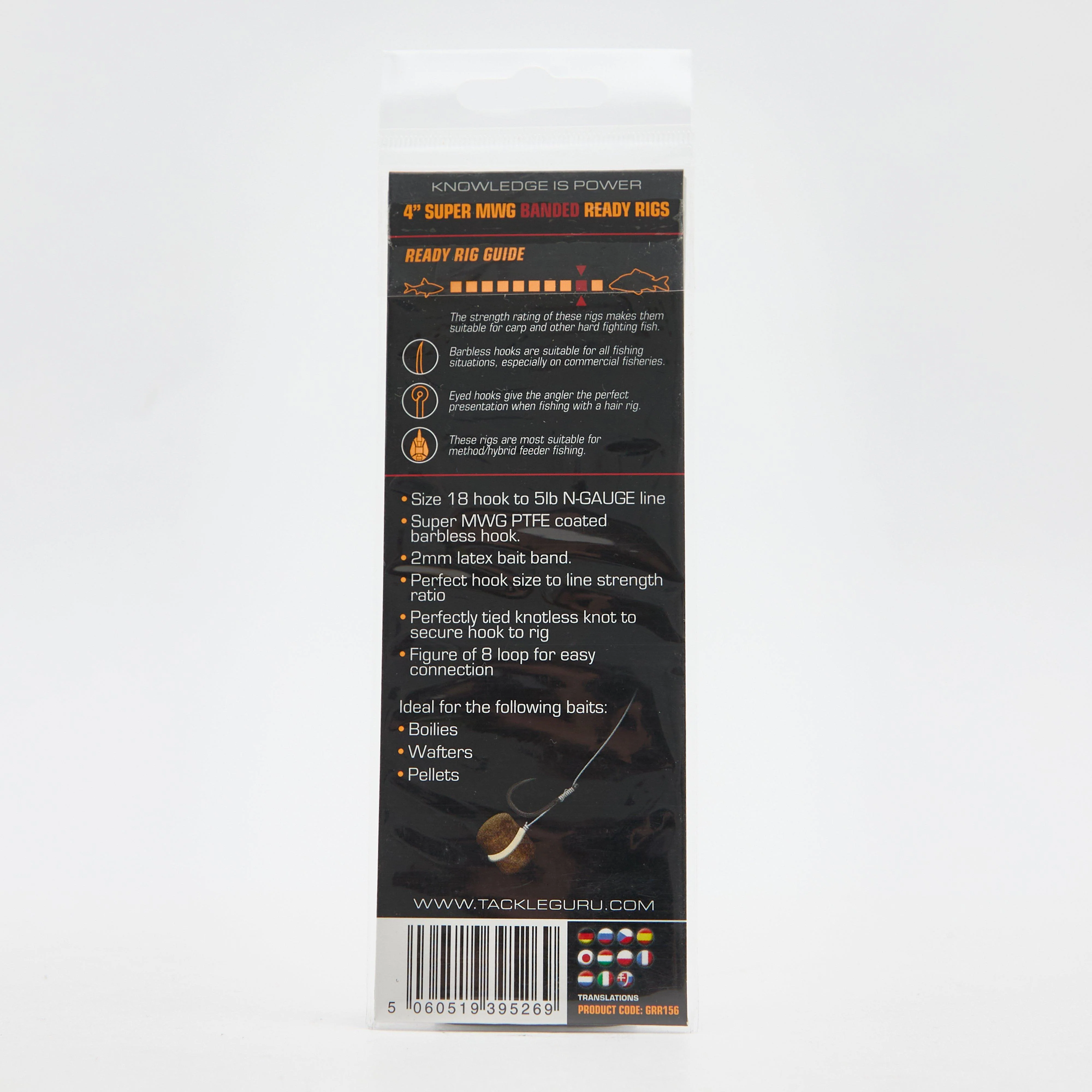 SMWG Bait Bands 4 Inch Size 18 - Image 2