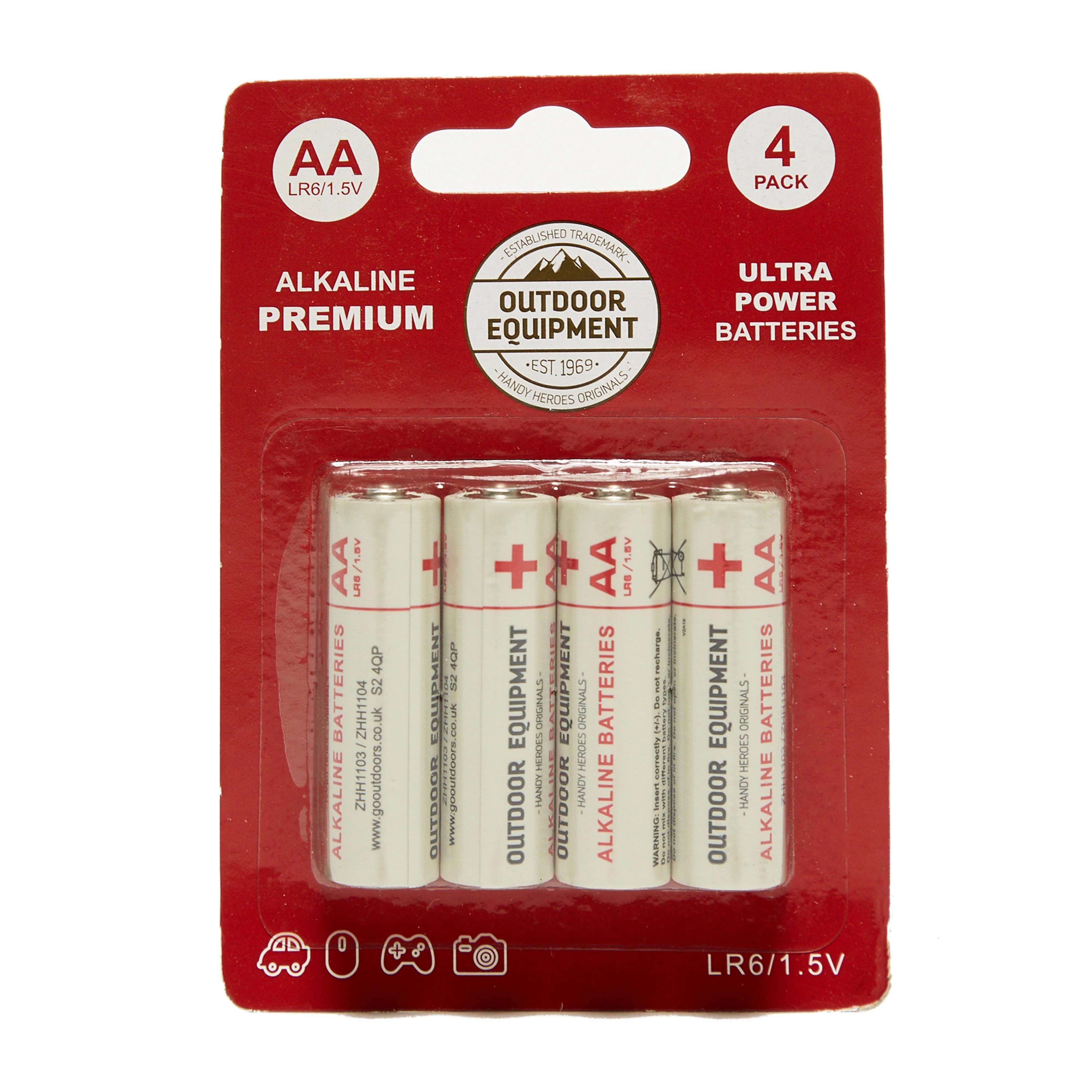 AA 4 PK  Alkaline Batteries - Image 2