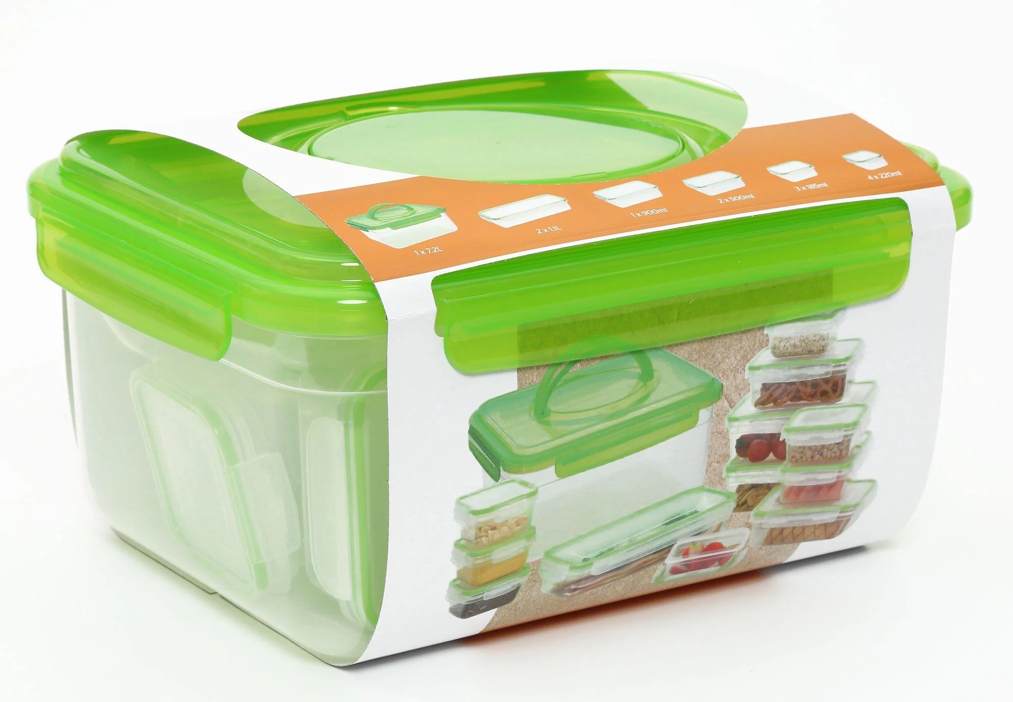 13 Piece Compact Food Storage Set - Image 3