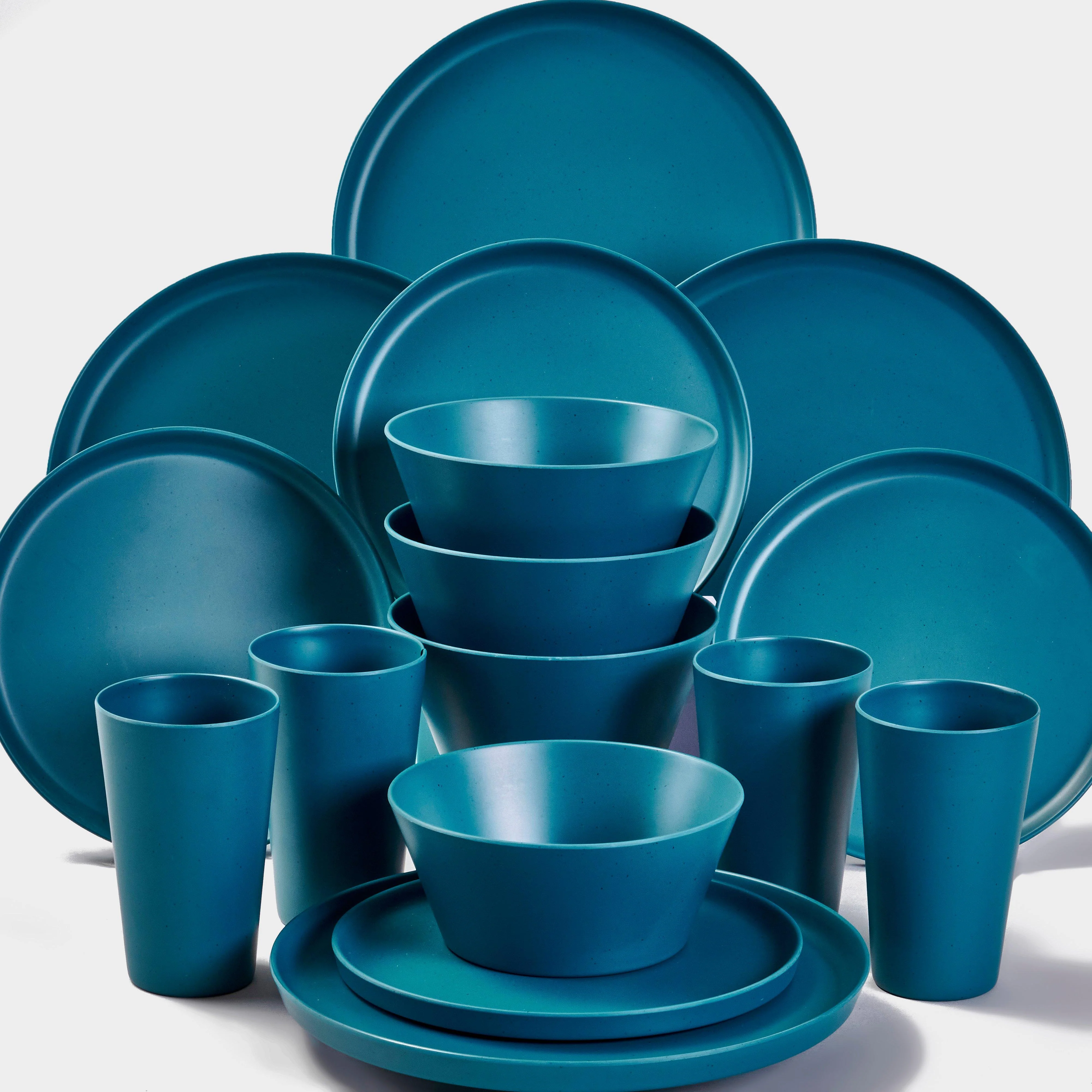 16 Piece Melamine Tableware Set - Image 6