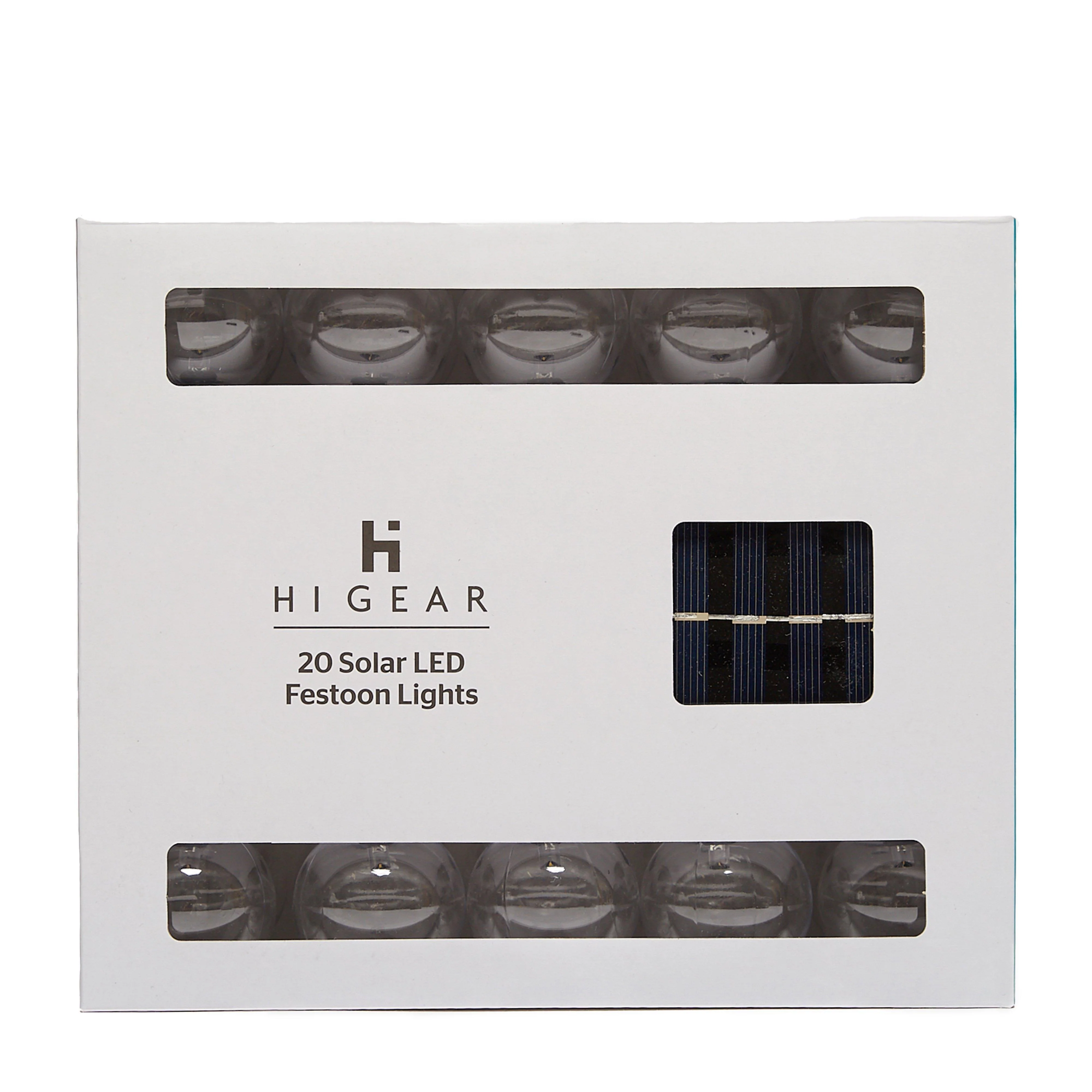 20 Solar LED Festoon Lights - Image 2