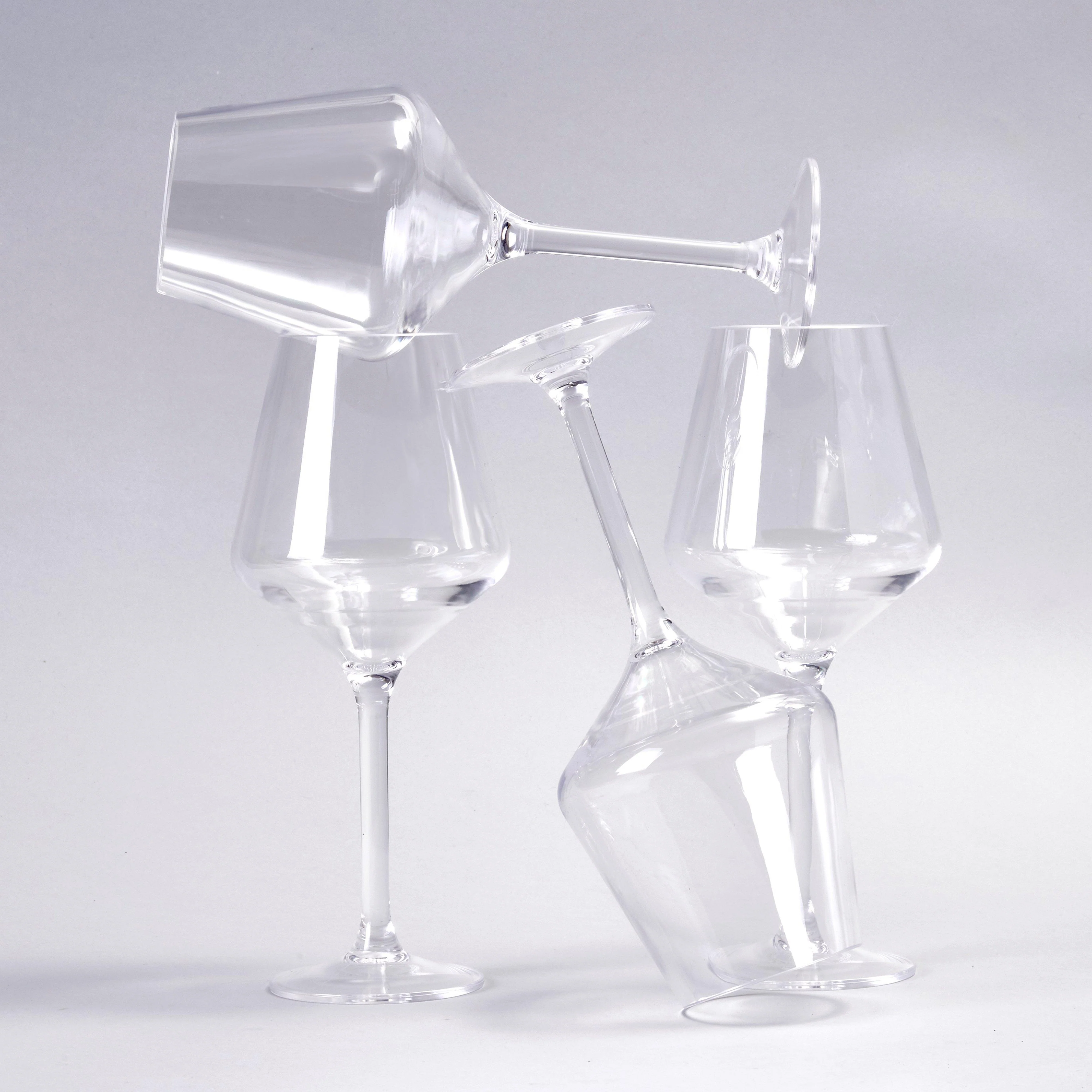 4 Pack Wine Glass Set - Image 2