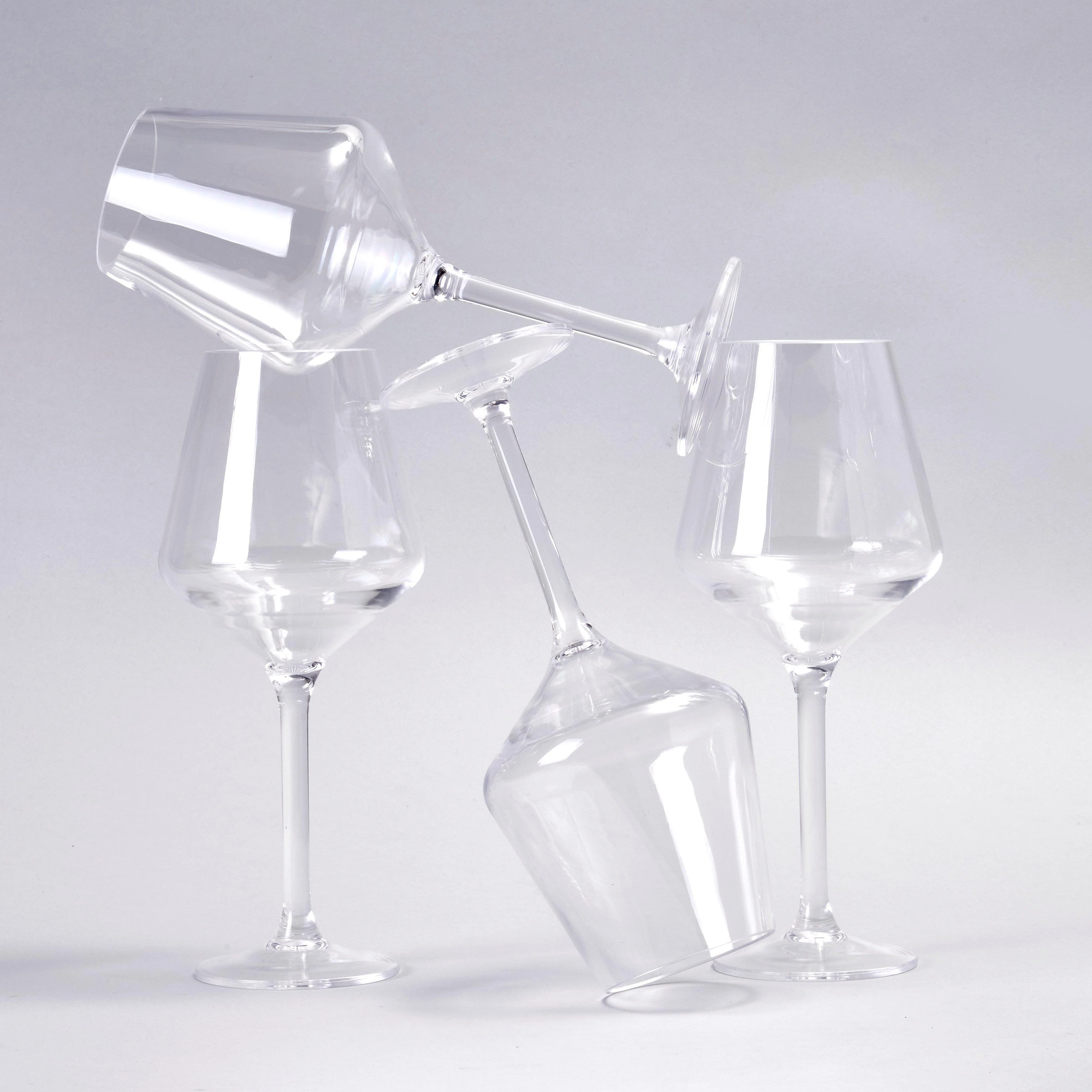 4 Pack Wine Glass Set - Image 3
