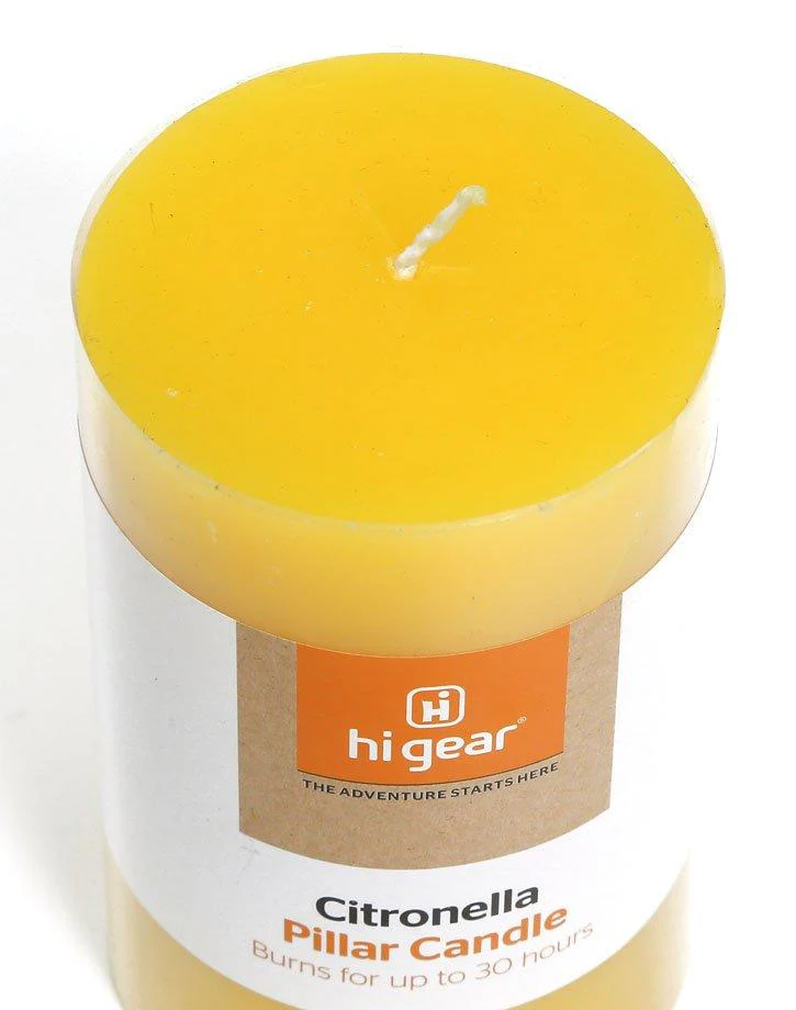 Citronella Pillar Candle - Image 2