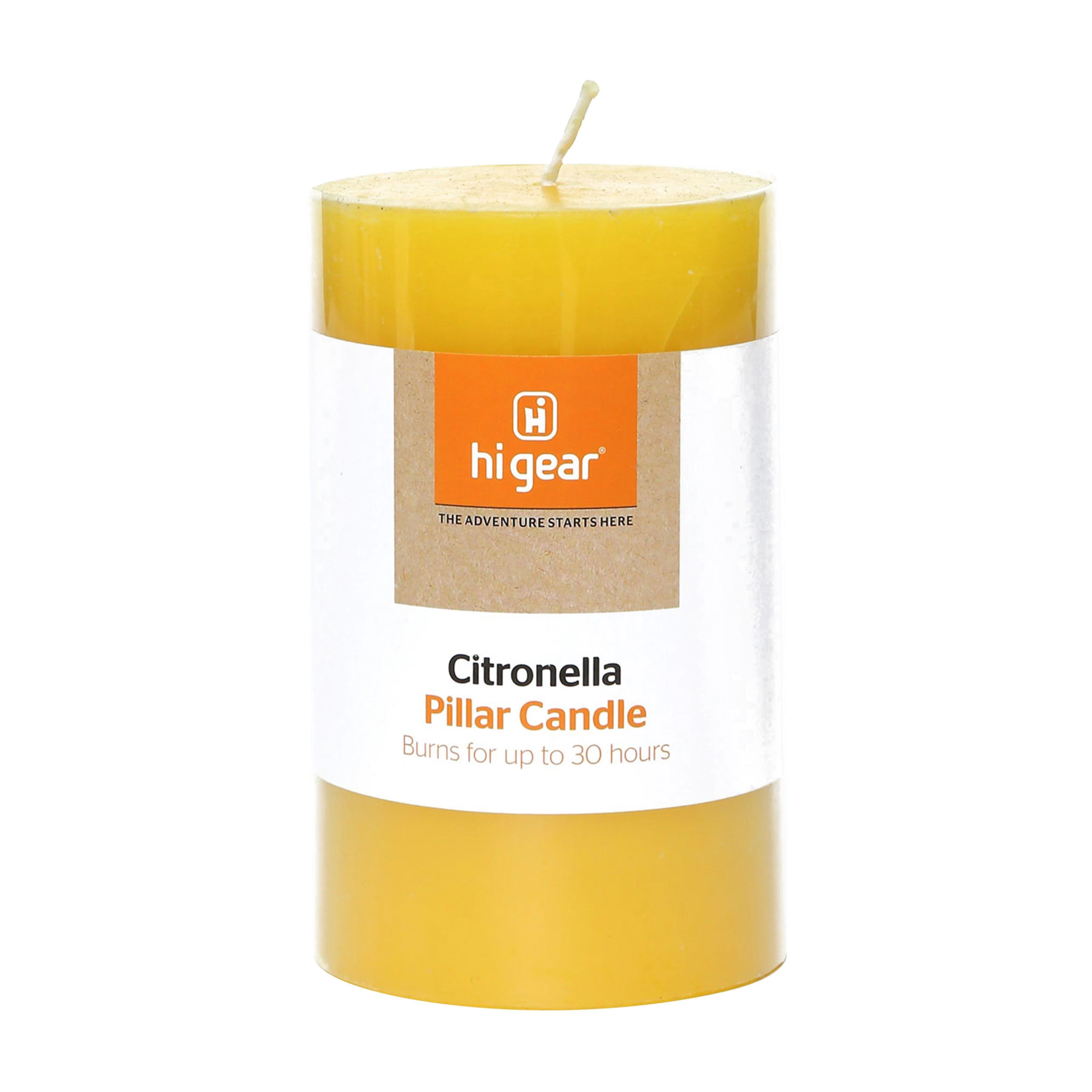 Citronella Pillar Candle - Image 3