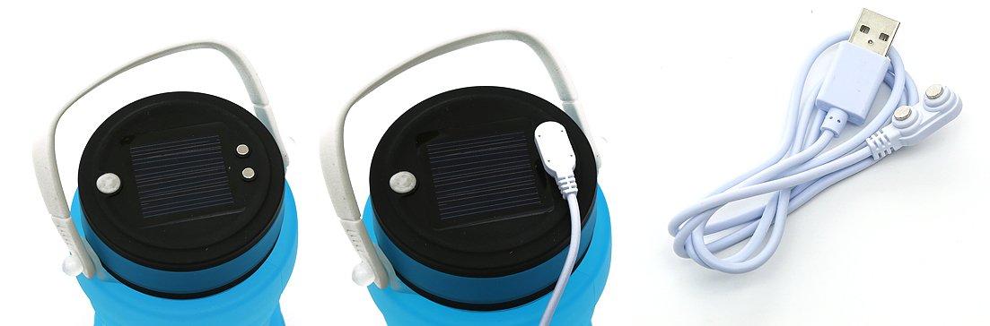 Collapsible Silicone Solar Lantern - Image 3