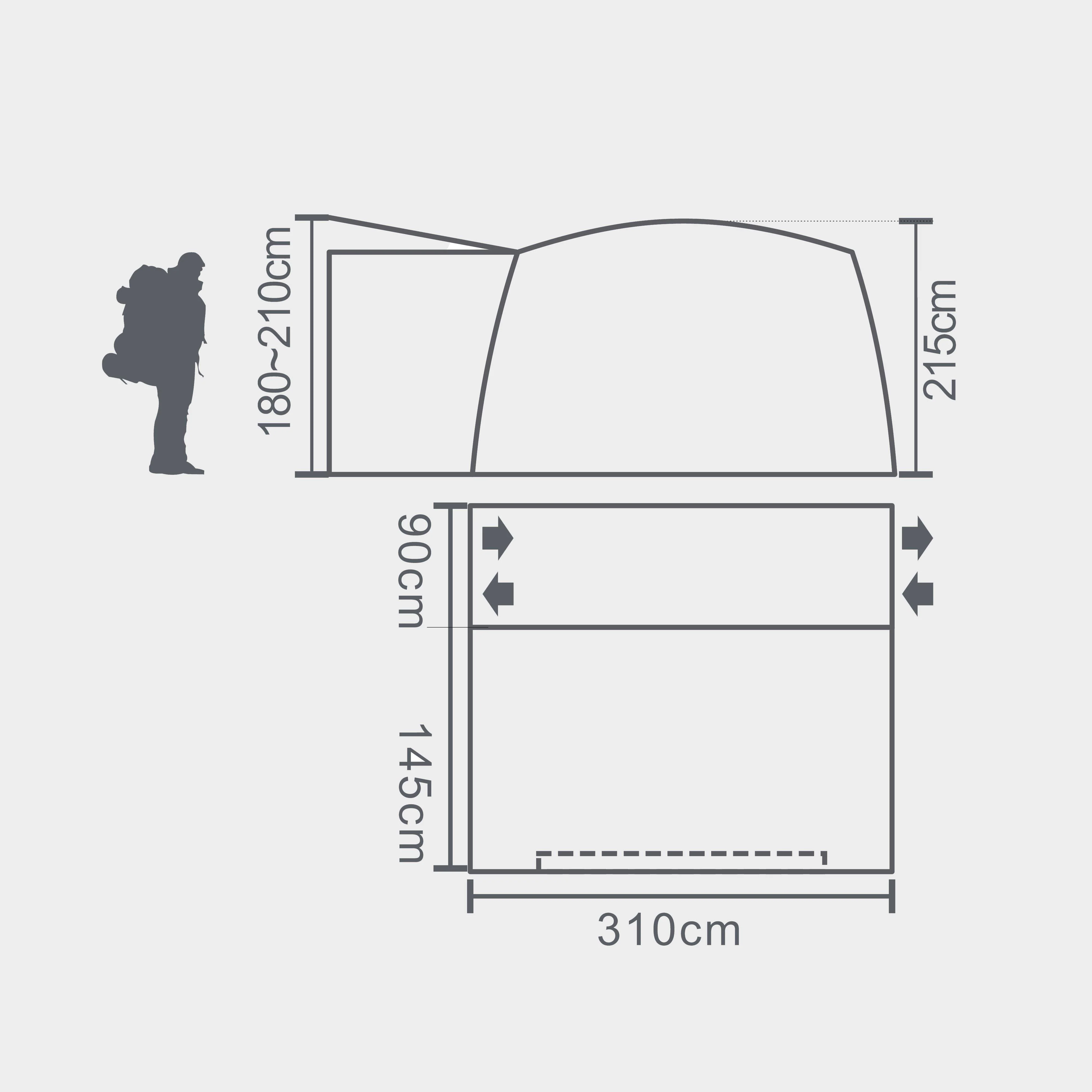 Fairway 100 Awning - Image 2