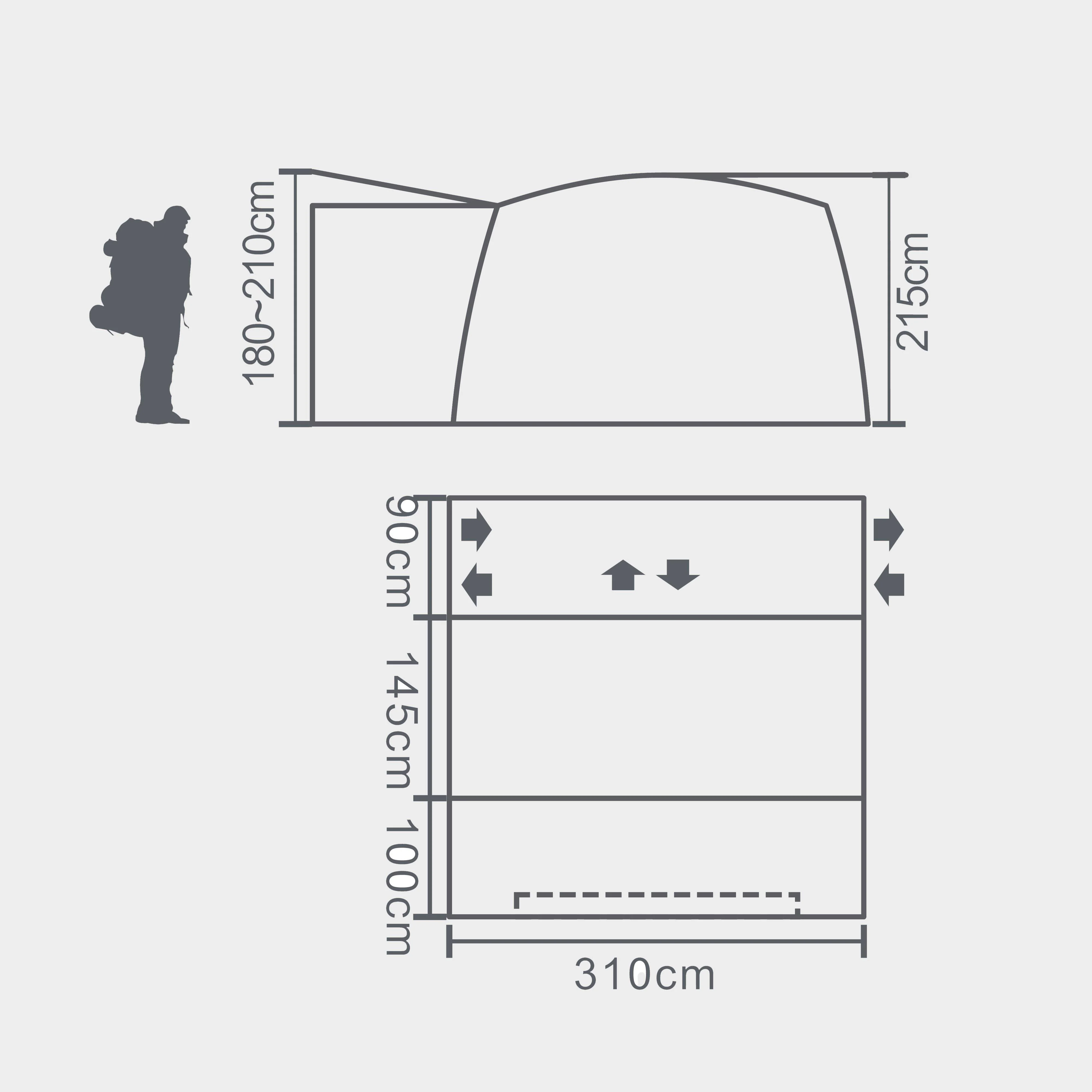 Fairway 200 Awning - Image 2