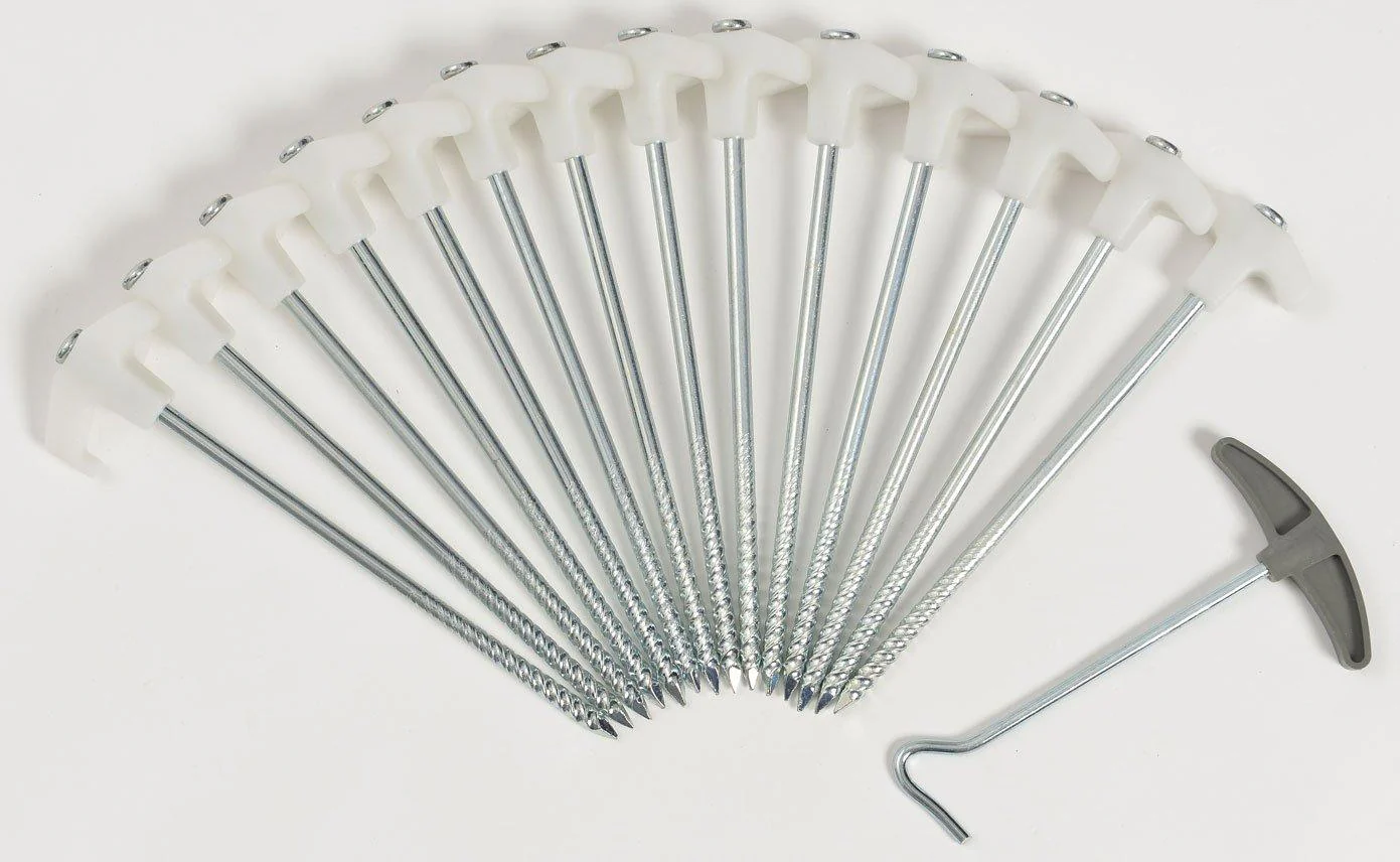 Glow-in-the-Dark Screw Tent Pegs - Image 2