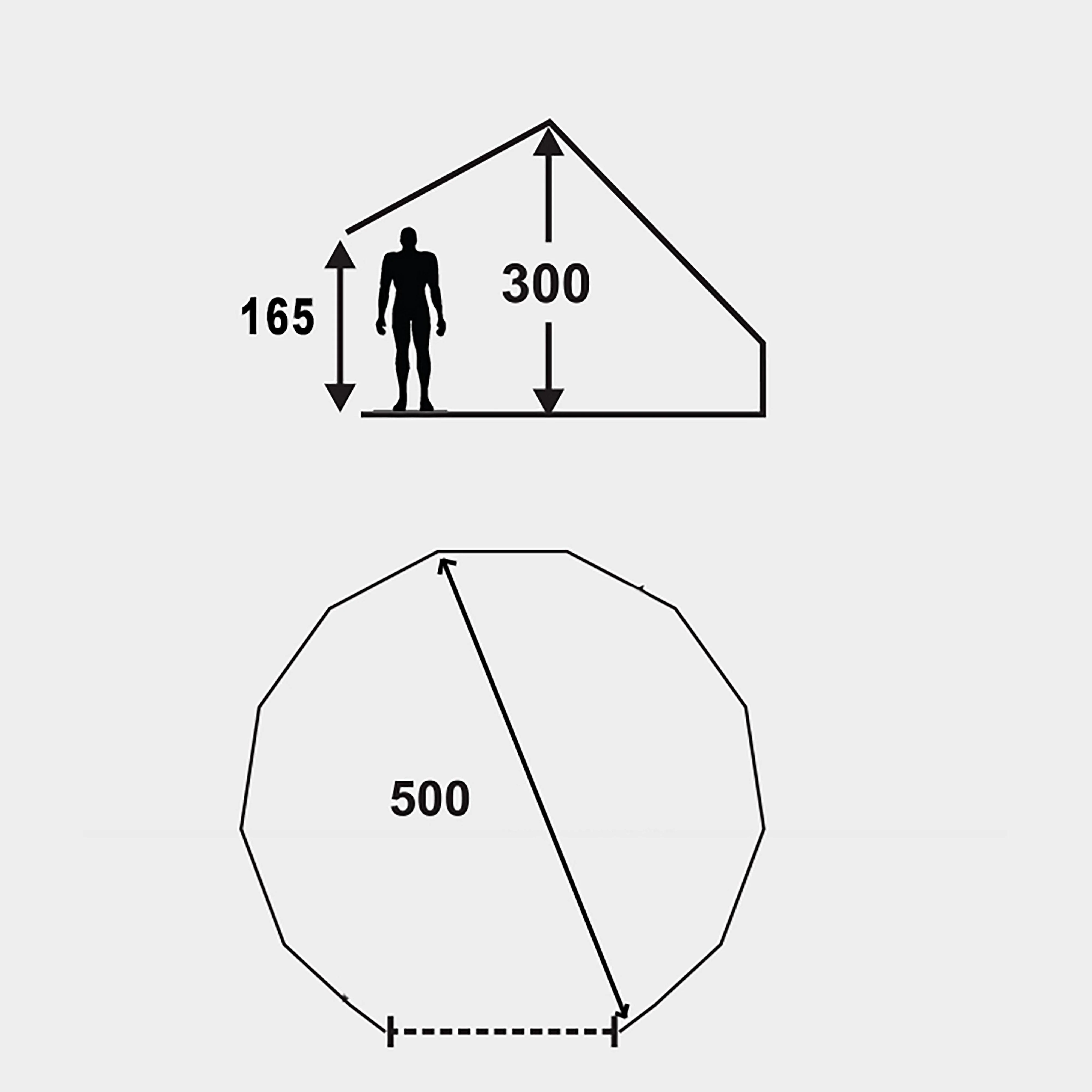 Refurbished 5 Metre Family Bell Tent - Image 2