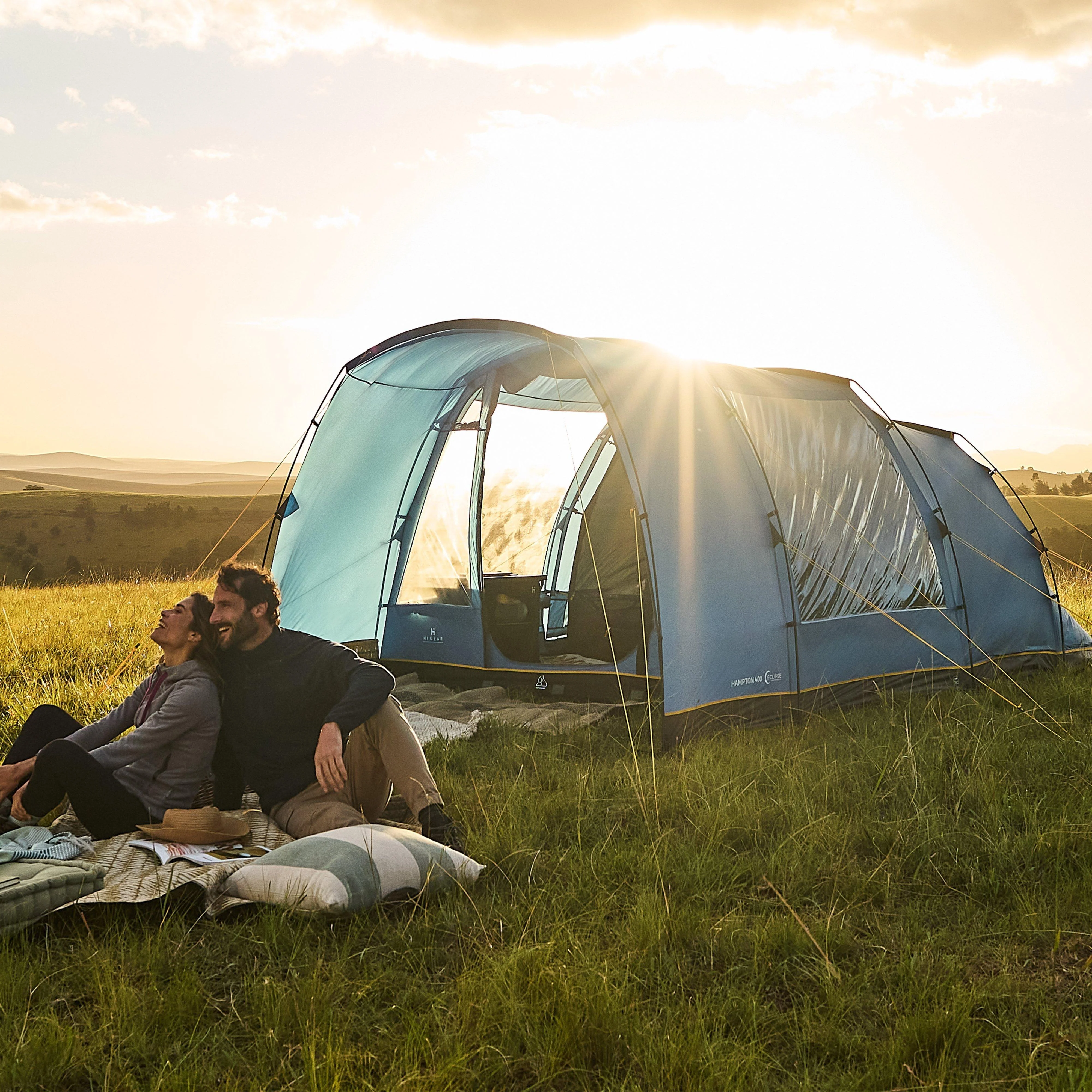 Refurbished Hampton 4 Eclipse Family Tent - Image 3