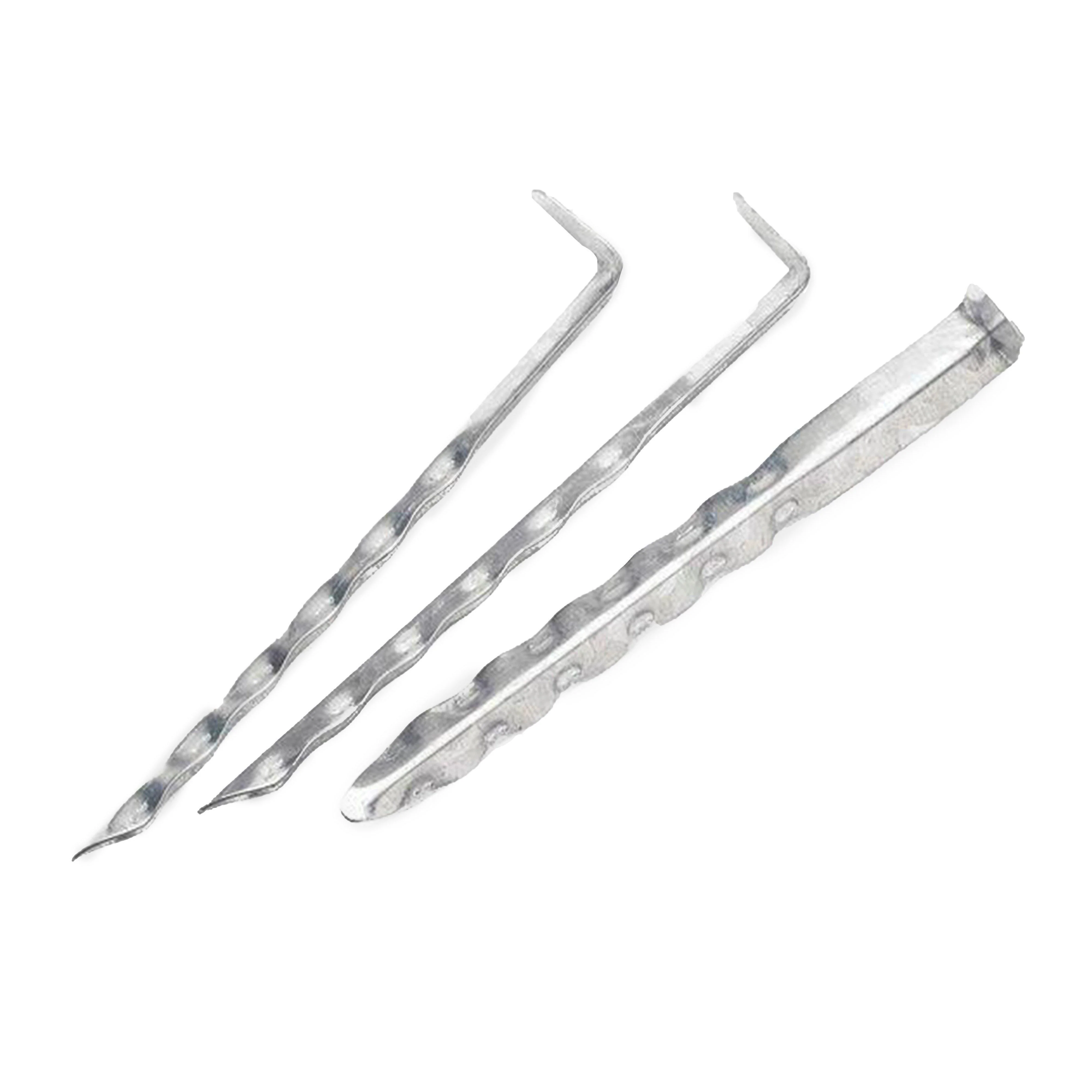 Ripple Angle 7 Inch Steel Camping Pegs - Image 2