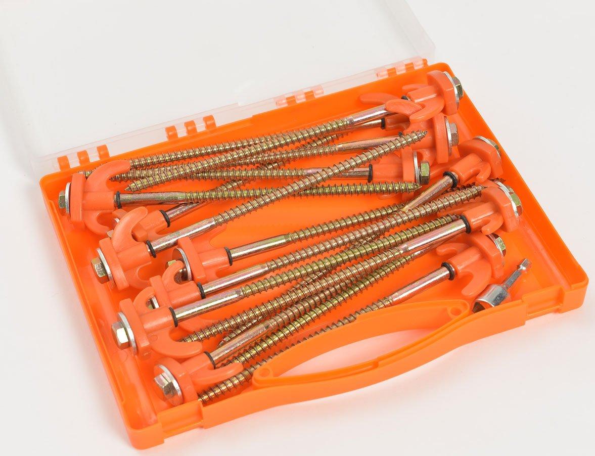 Screw Tent Pegs (Hexagonal Head) - Image 4