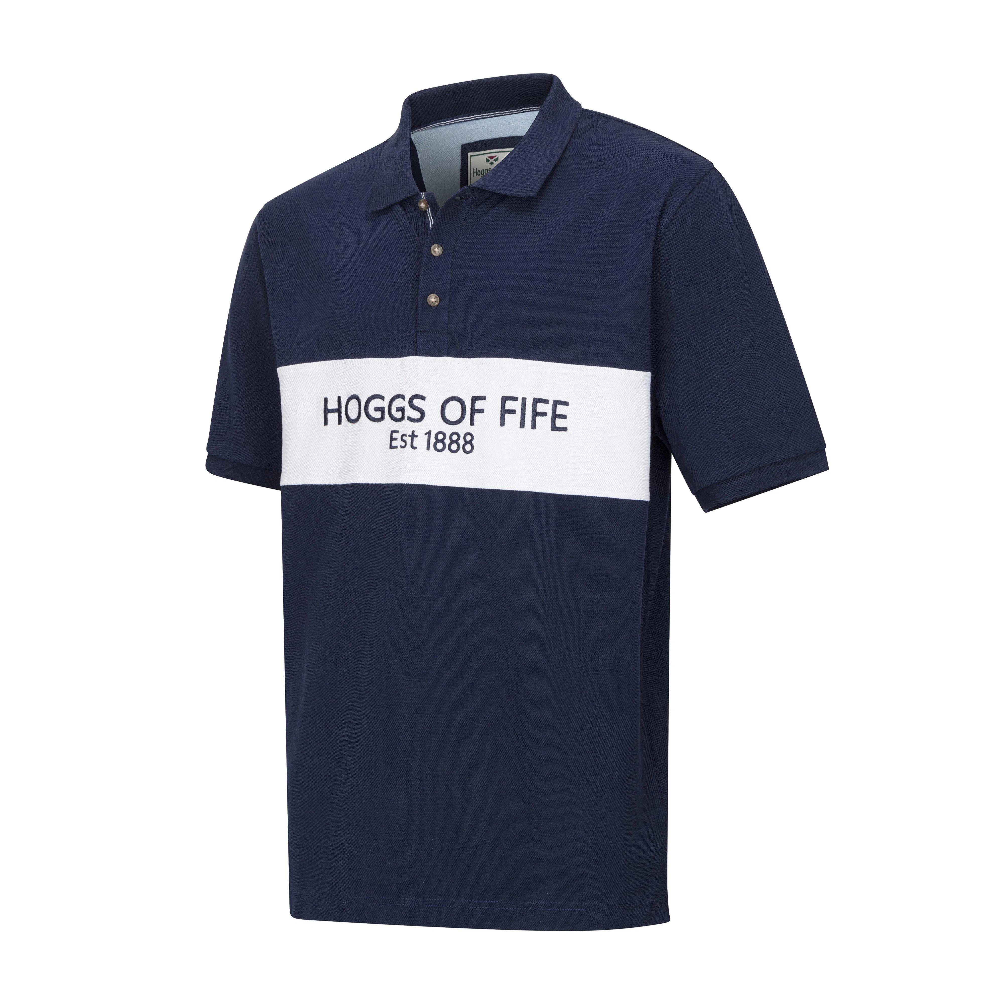 Men’s Stewart Block Pique Polo Shirt - Image 4