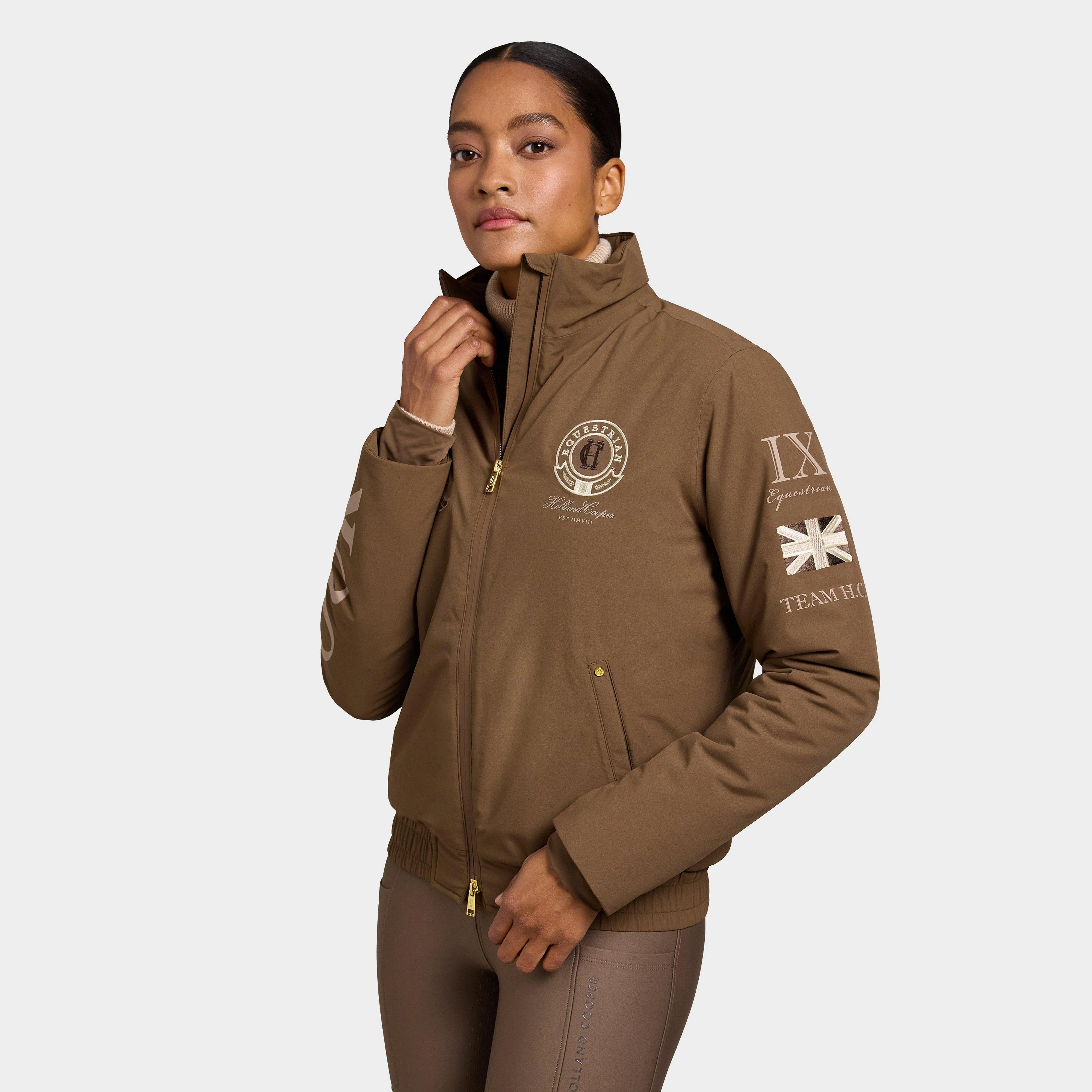 Women's Chiltern Team Jacket Chestnut - Image 3