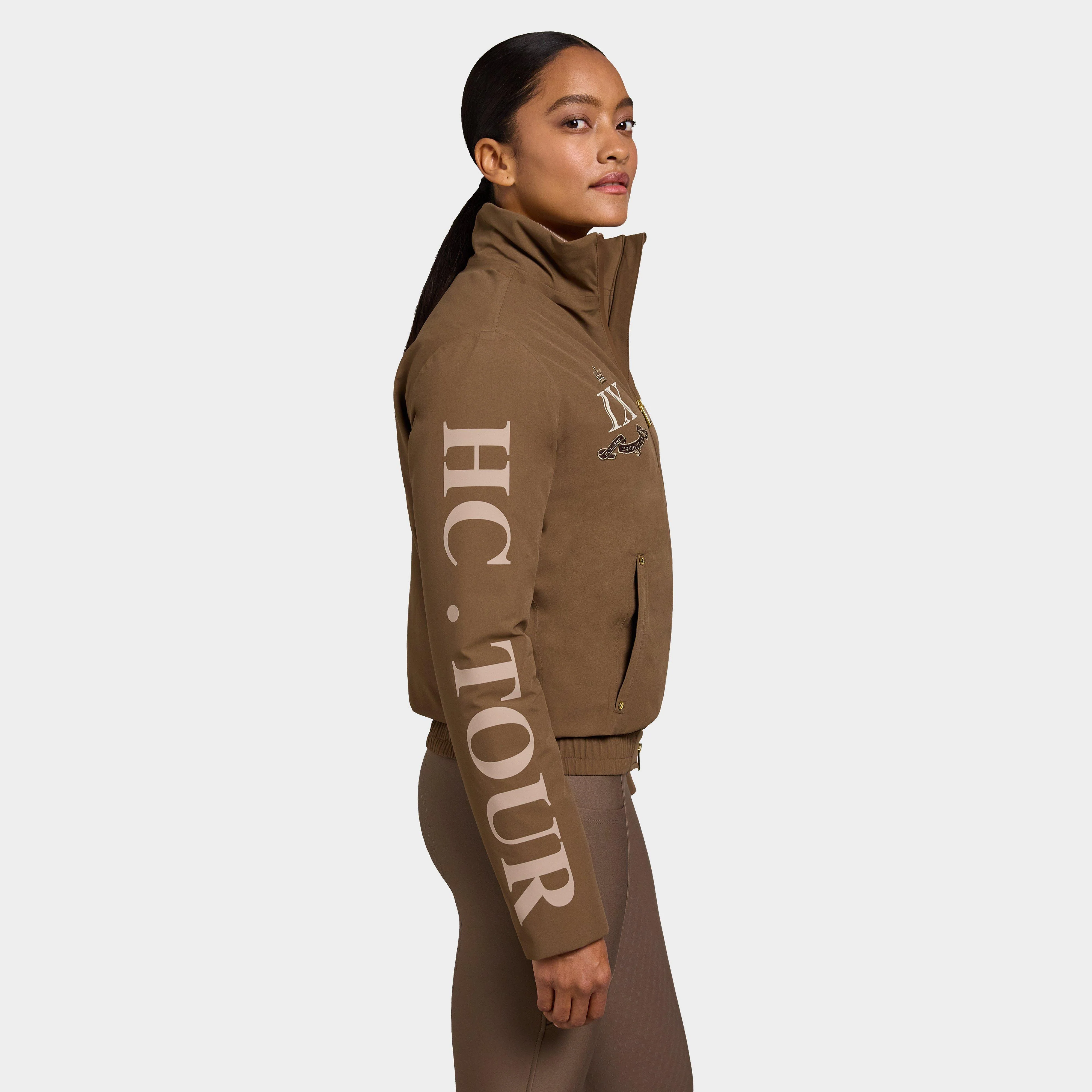 Women's Chiltern Team Jacket Chestnut - Image 4