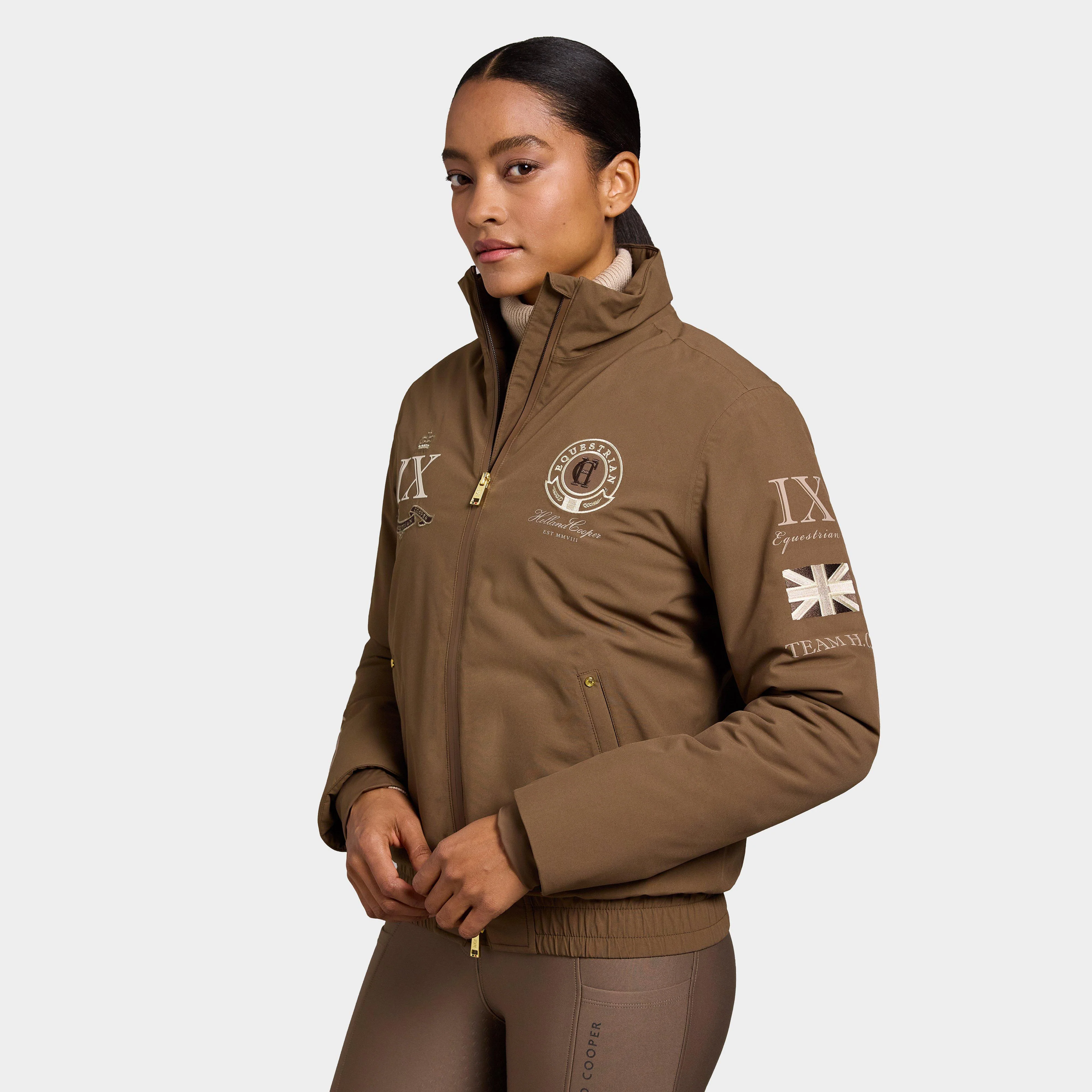 Women's Chiltern Team Jacket Chestnut - Image 5