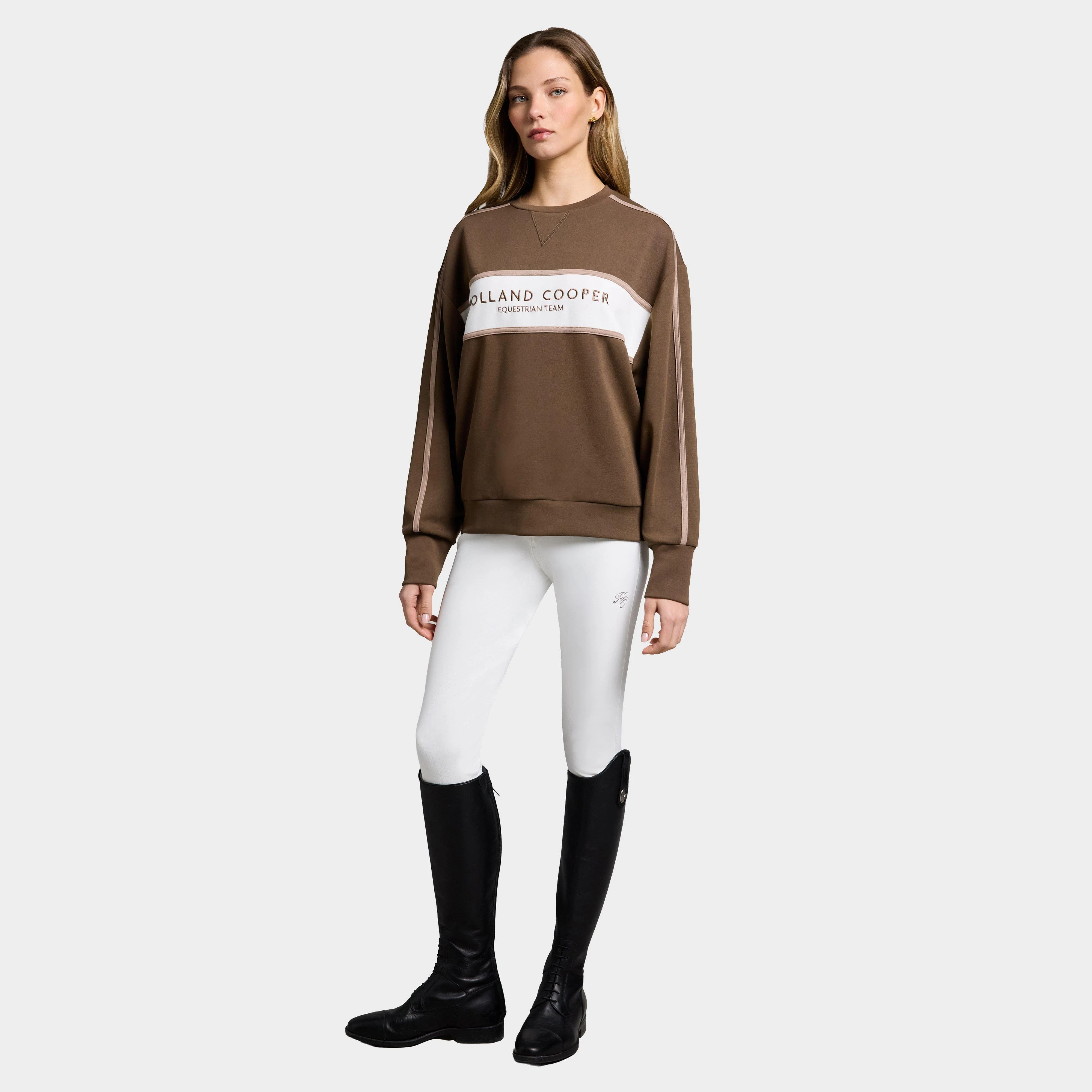 Women's Equestrian Crew Neck Sweat - Image 3