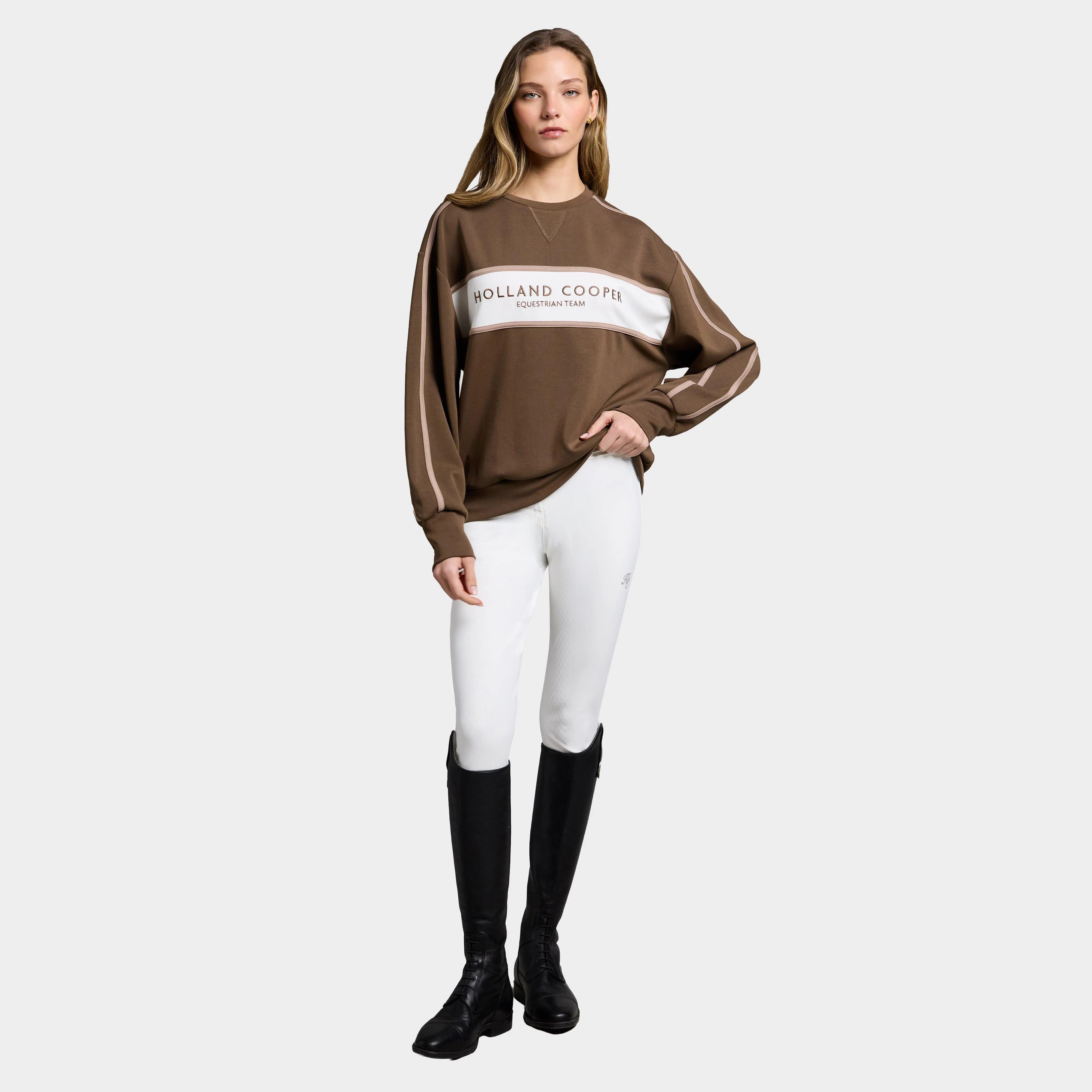 Women's Equestrian Crew Neck Sweat - Image 4