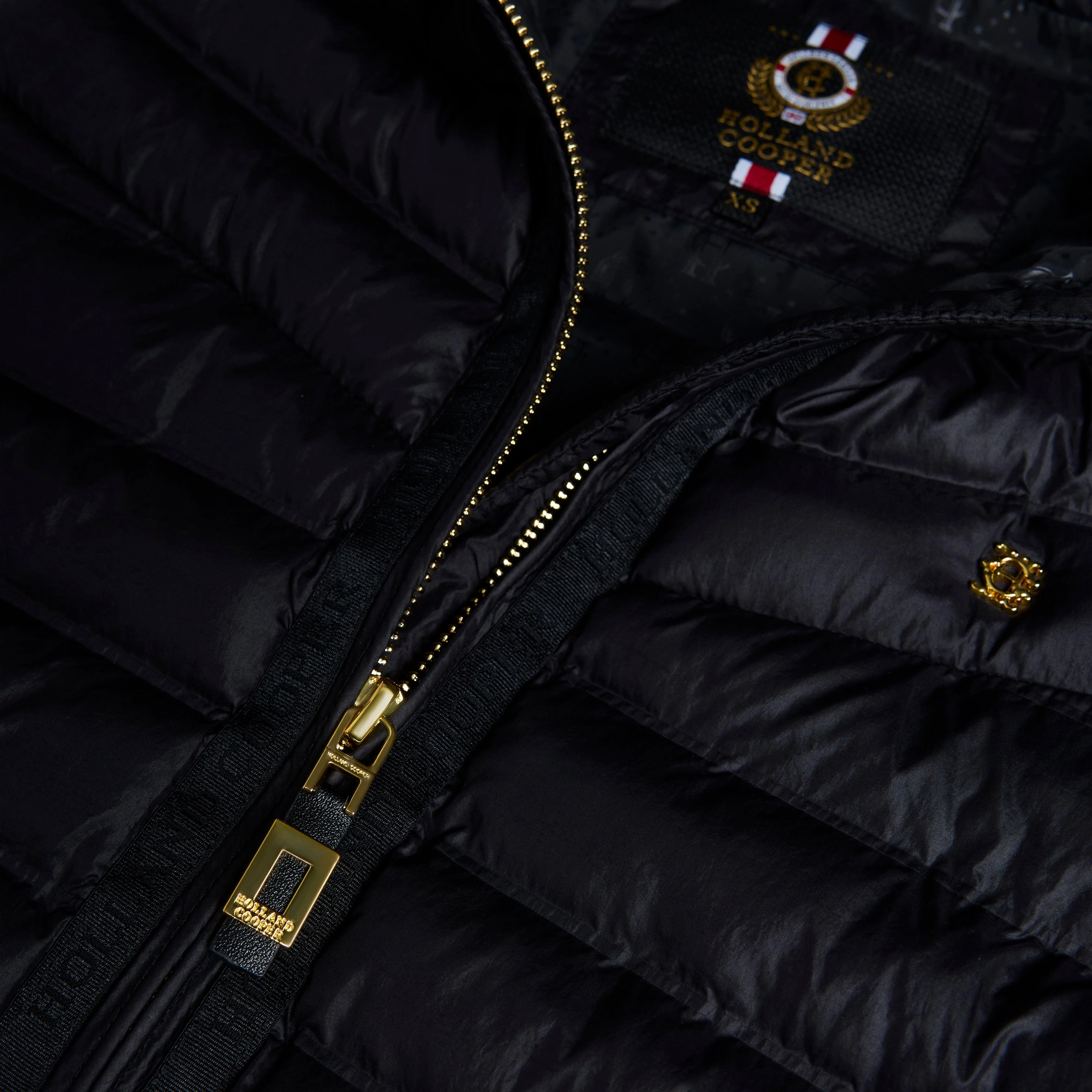 Women's Lightweight Puffer Gilet Ink Navy - Image 4