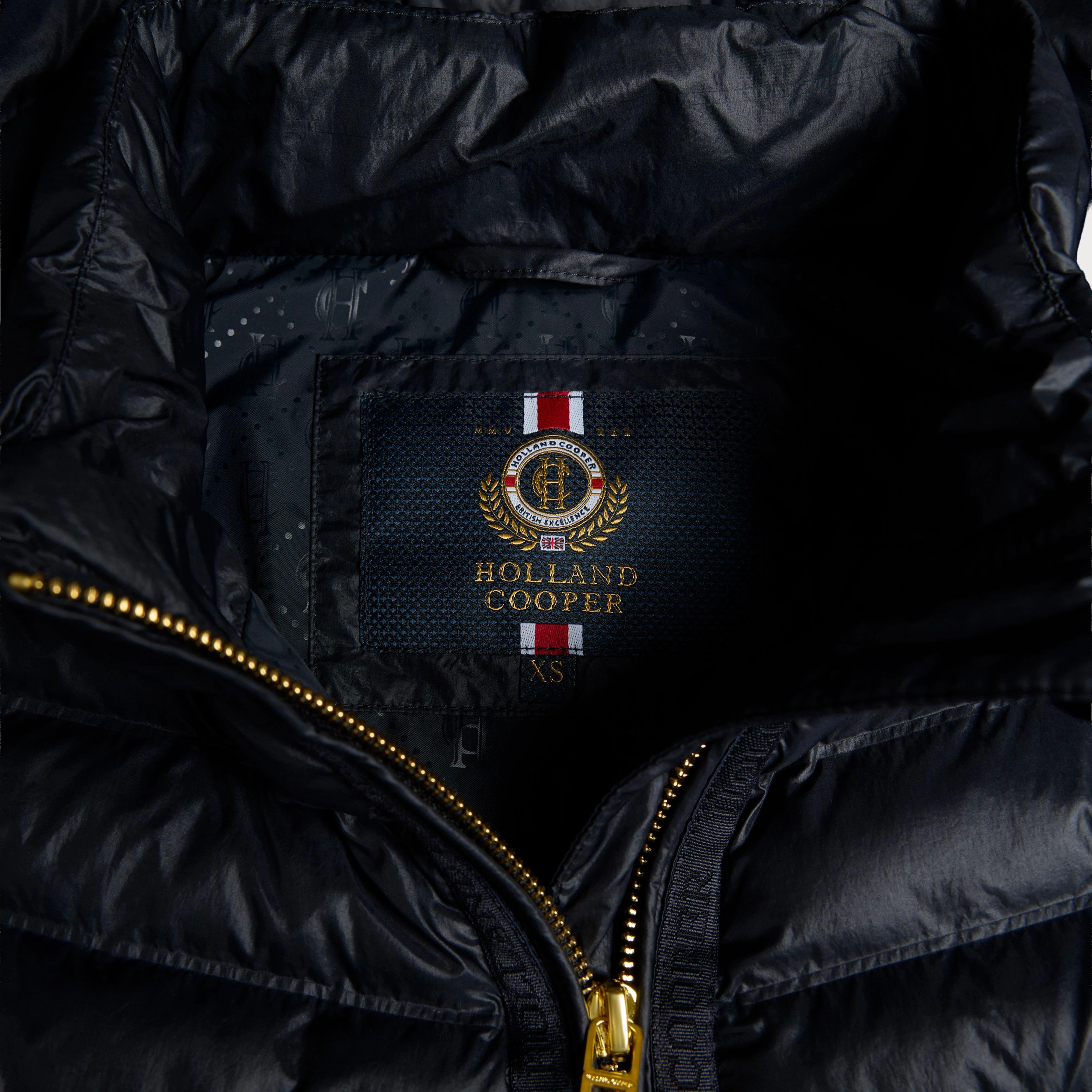 Womens's Lightweight Puffer Jacket Ink Nay - Image 8