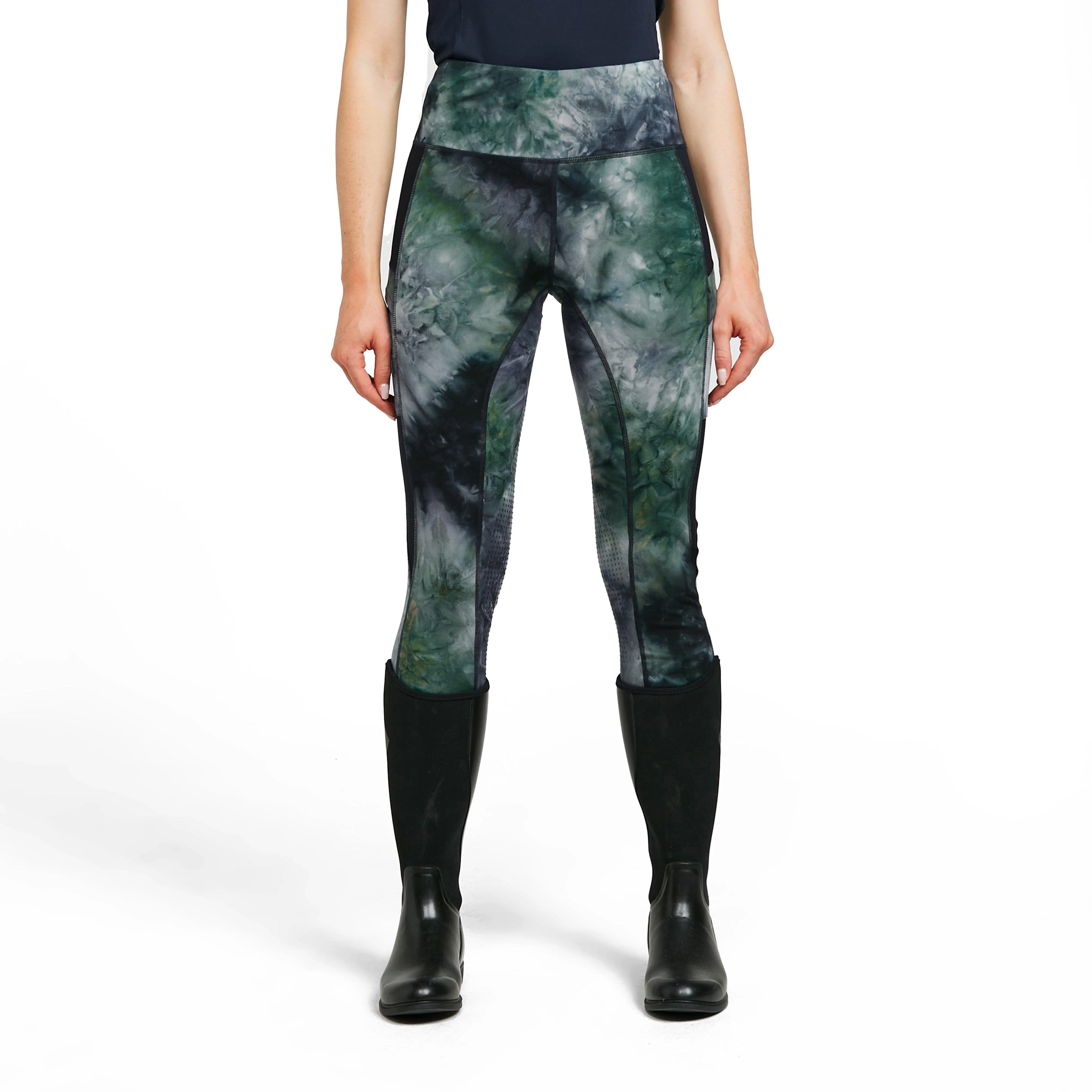 Women's Silcon Grip Riding Tights - Image 10