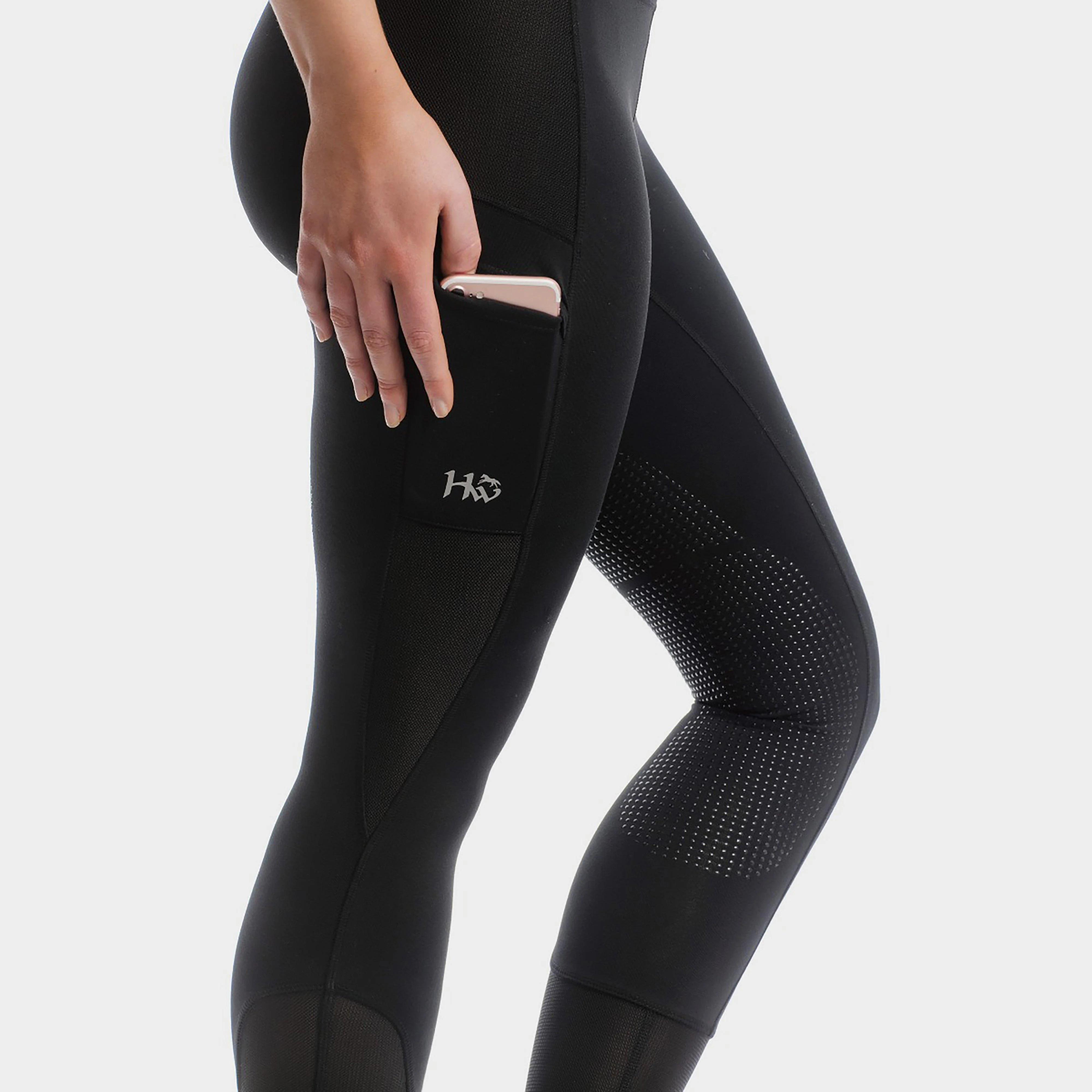 Women's Silicon Grip Riding Tights - Image 10
