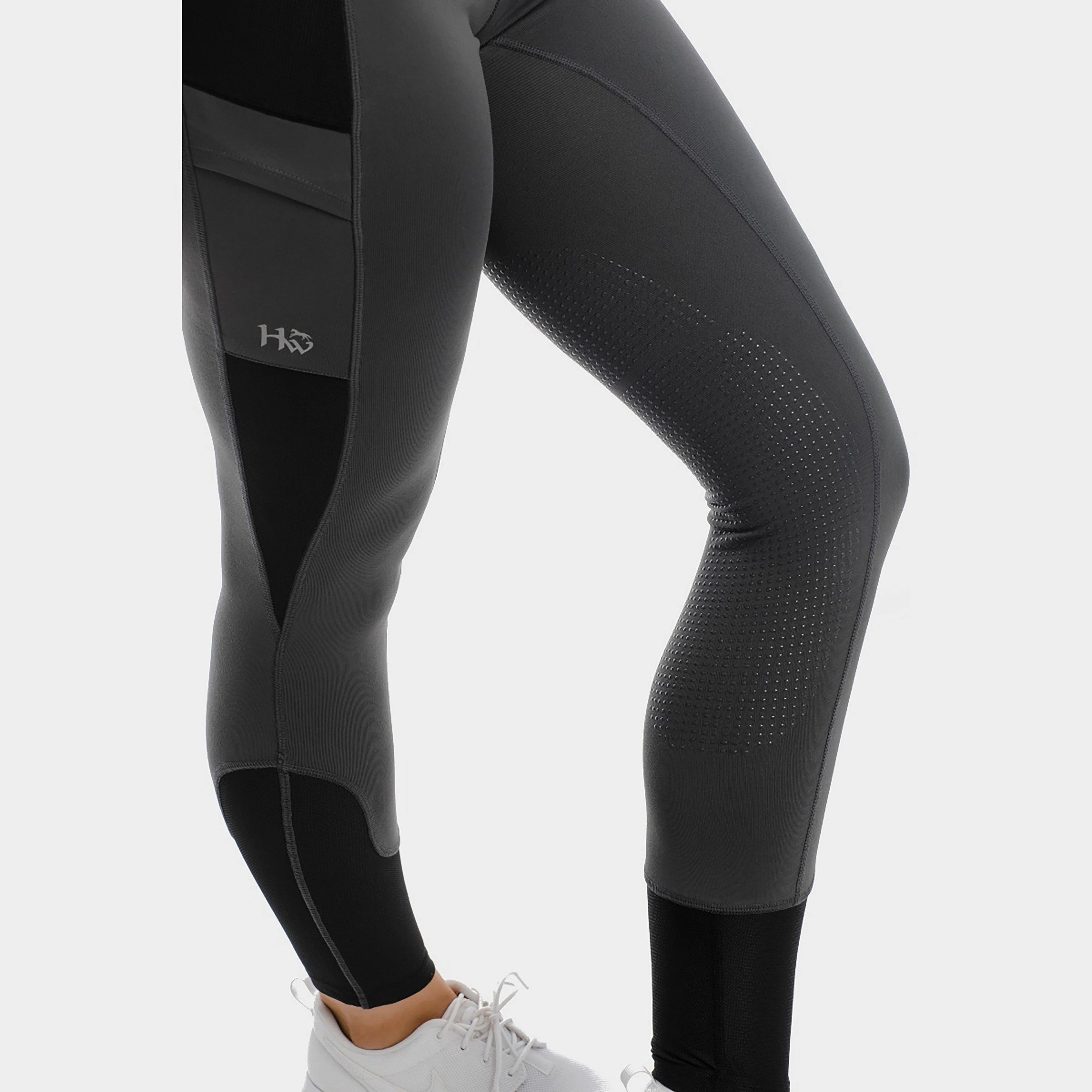 Women's Silicon Grip Riding Tights - Image 19