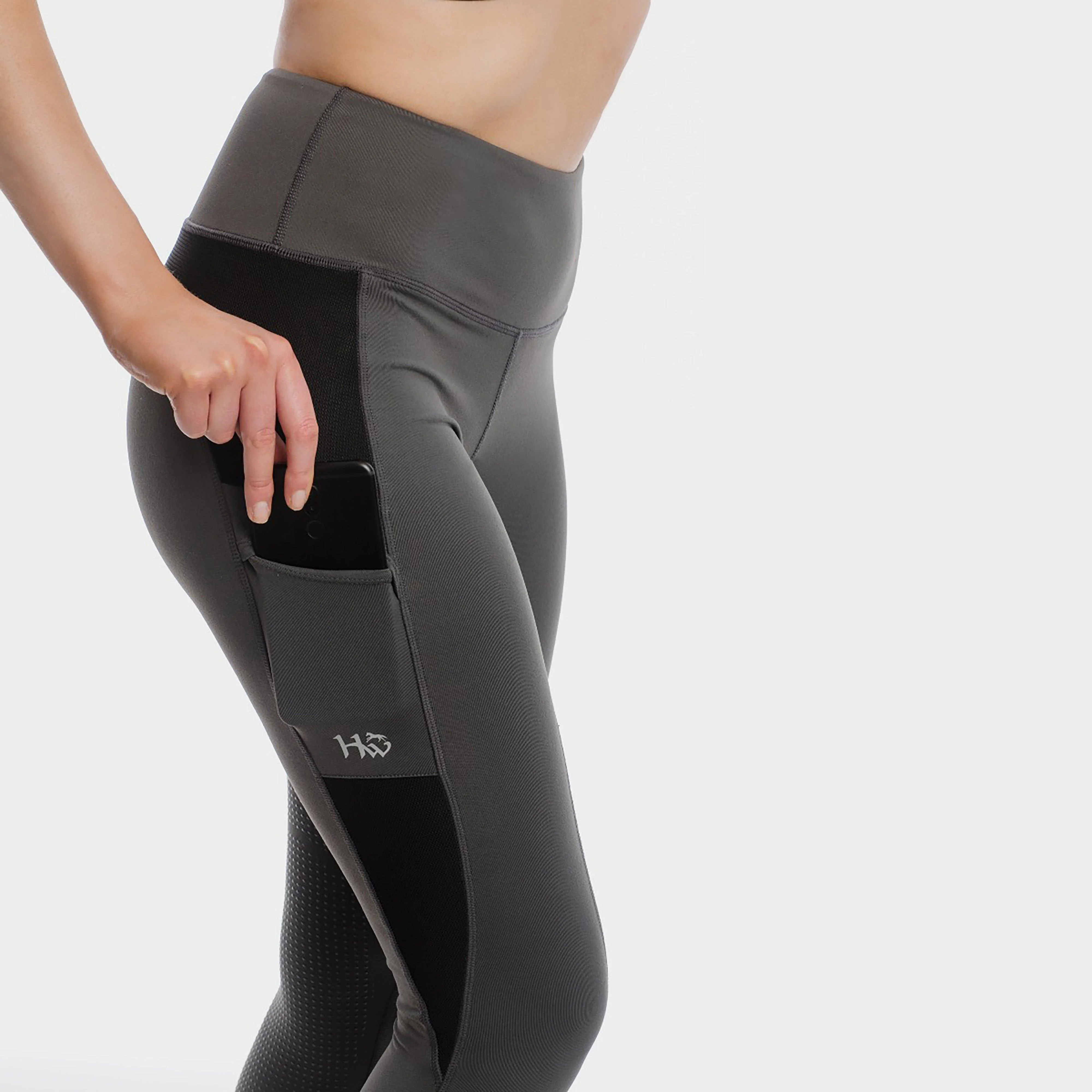 Women's Silicon Grip Riding Tights - Image 21
