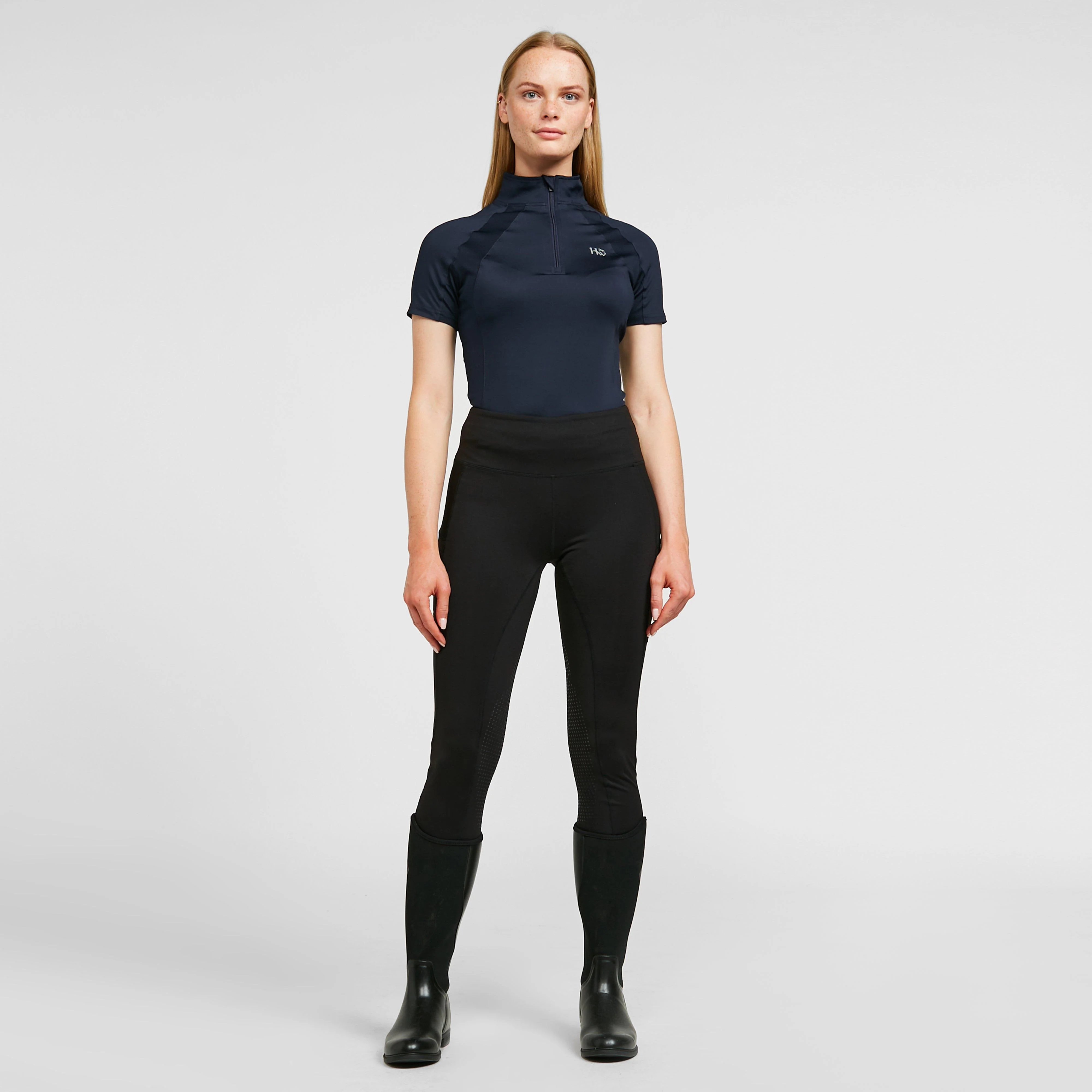 Women's Silicon Grip Riding Tights - Image 3