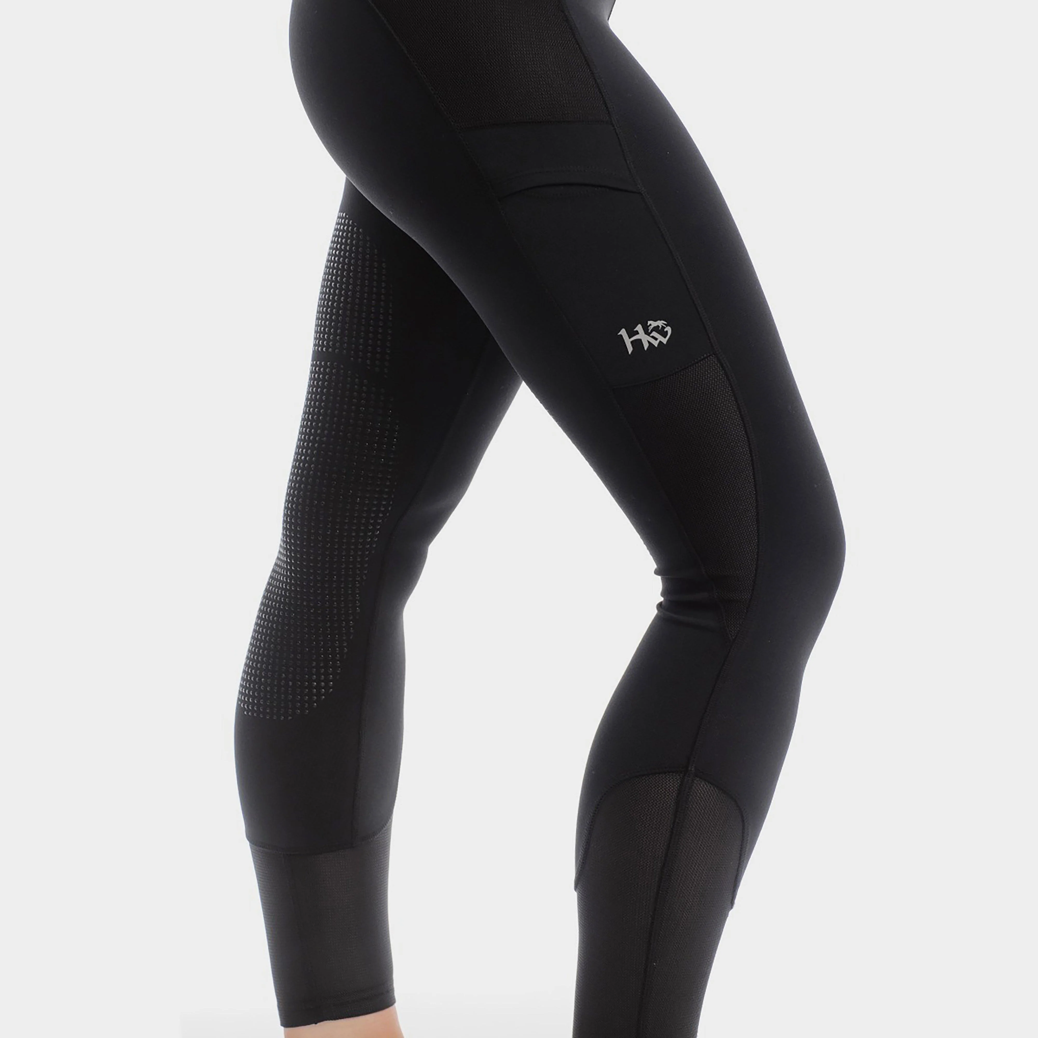 Women's Silicon Grip Riding Tights - Image 7