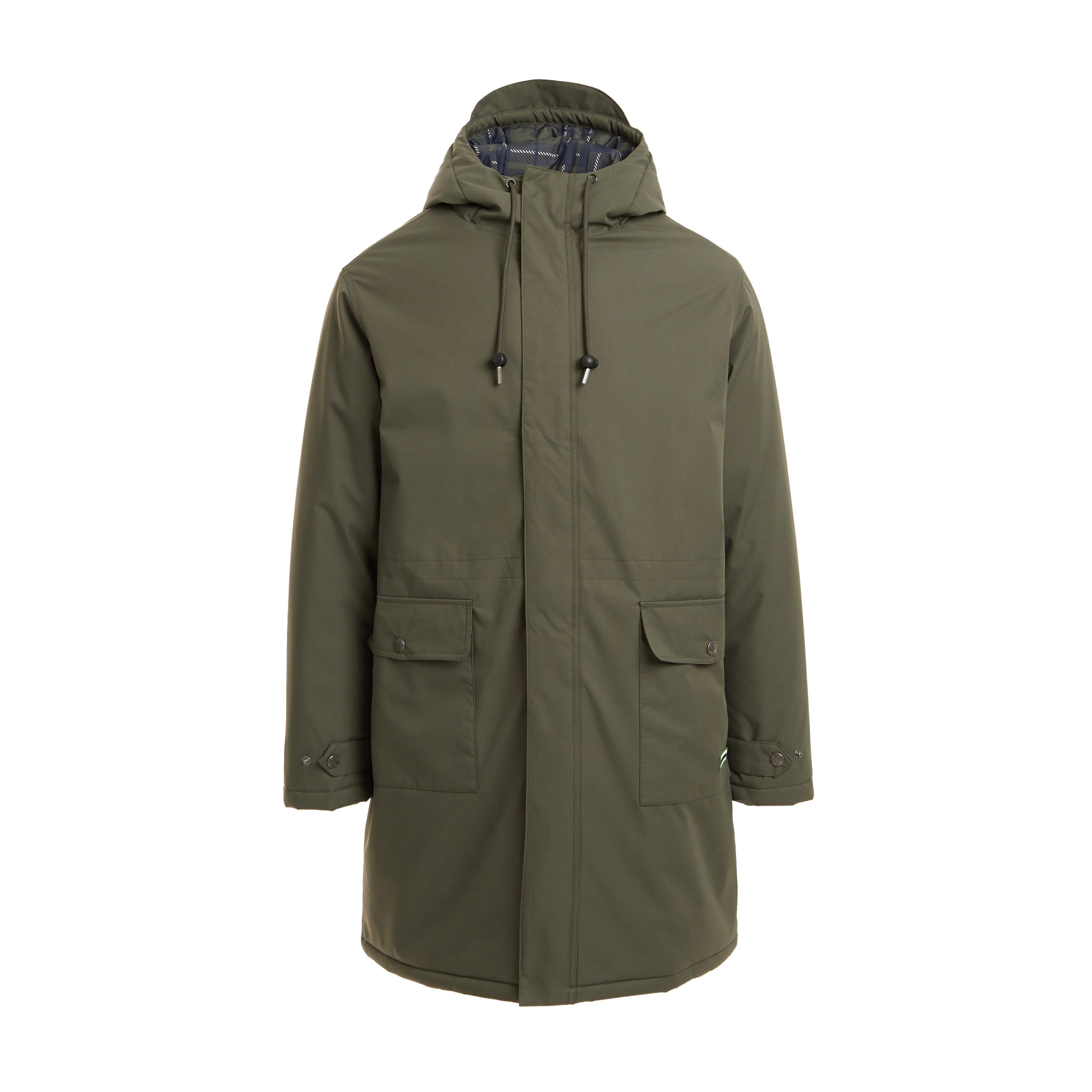 Green Label Men’s Greenock Parka Coat - Image 10