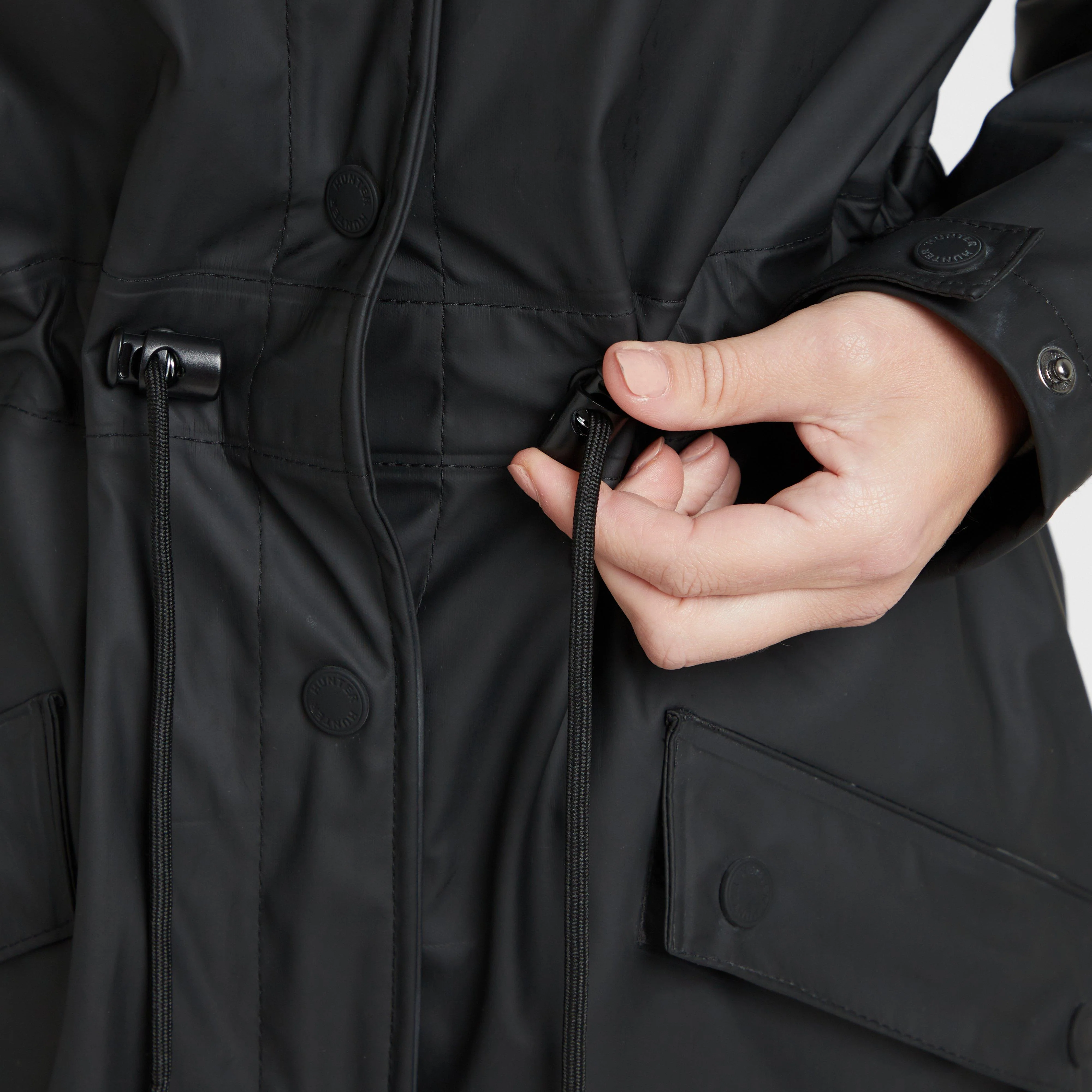 Green Label Women’s Maidens Long Wind Breaker Jacket - Image 8