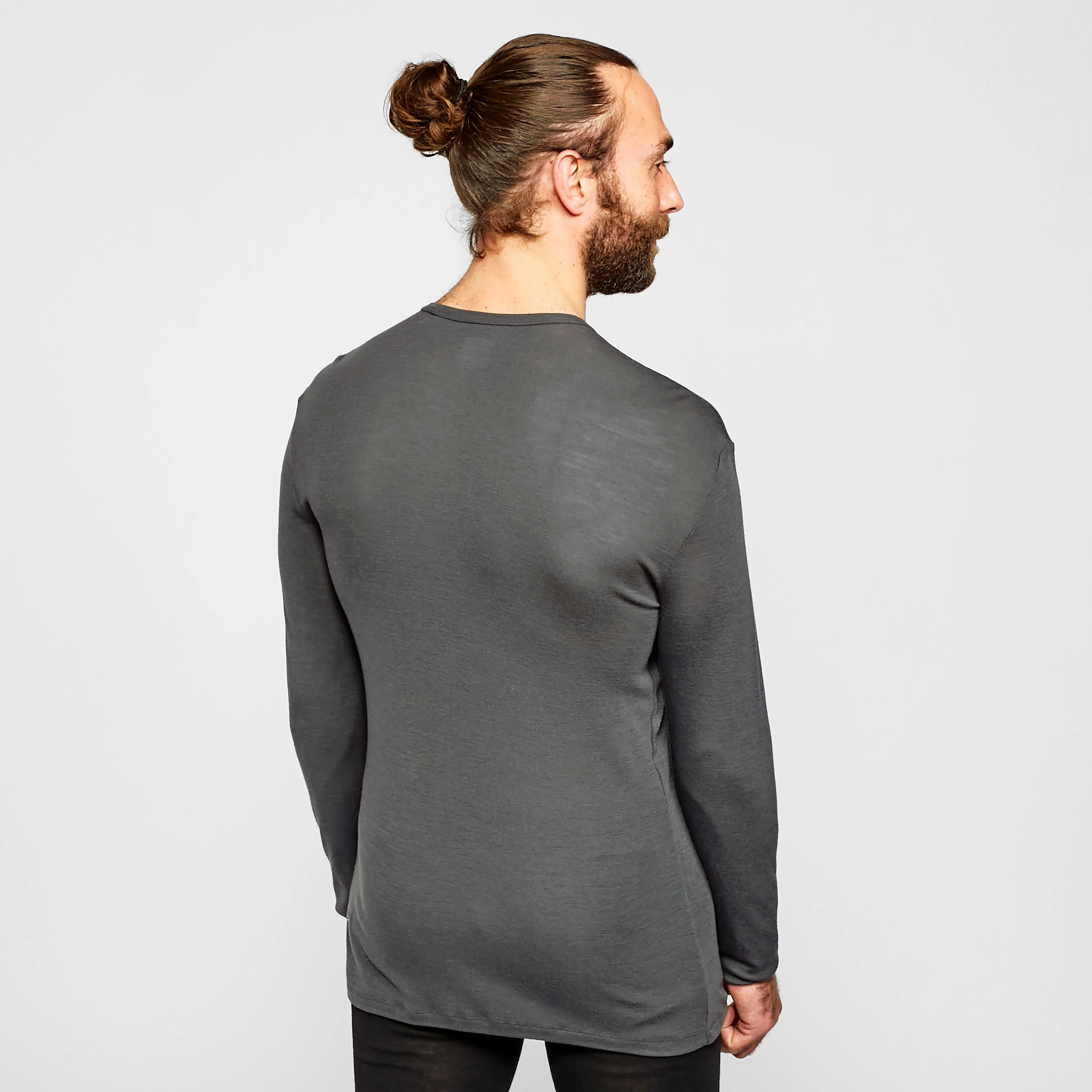 Men's Everyday Long Sleeve Merino Crew Neck Top - Image 2