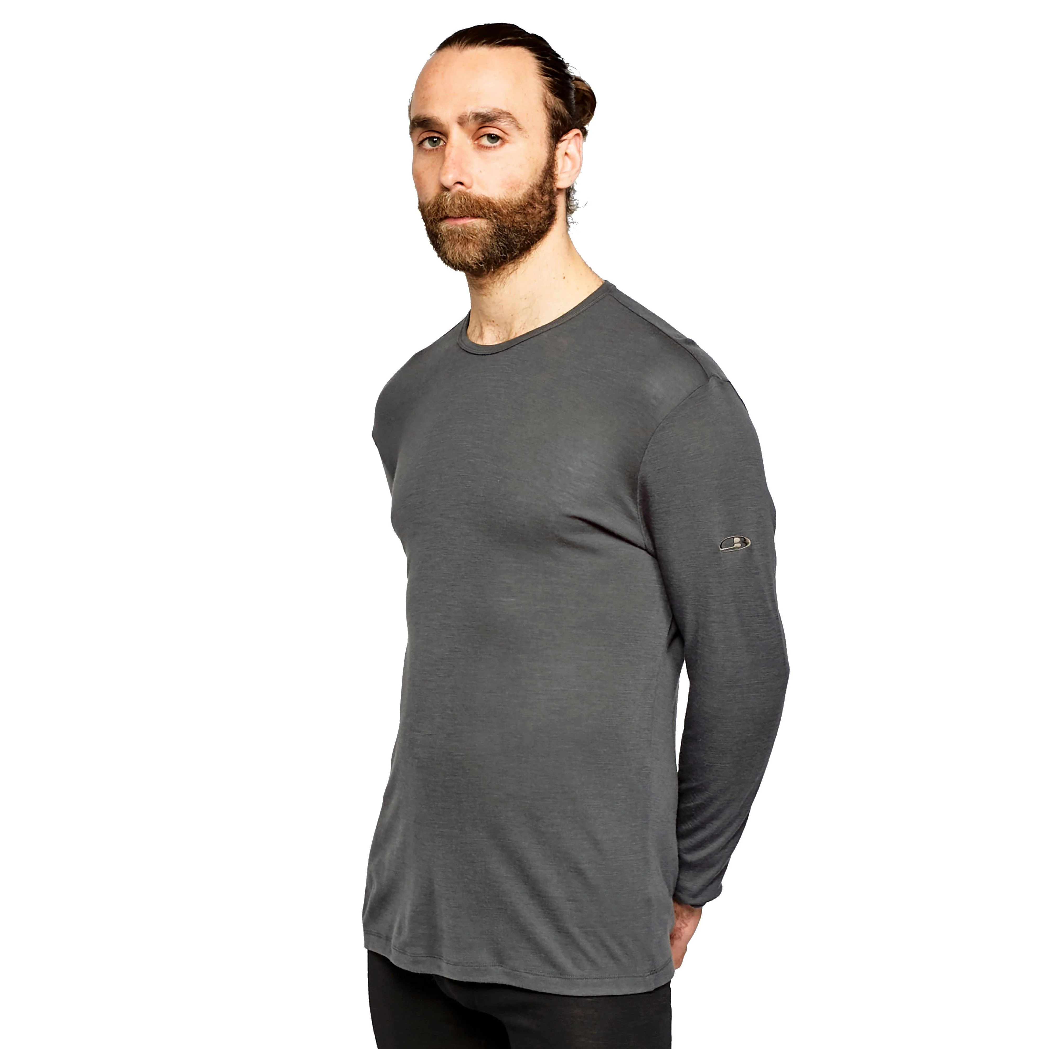 Men's Everyday Long Sleeve Merino Crew Neck Top - Image 8