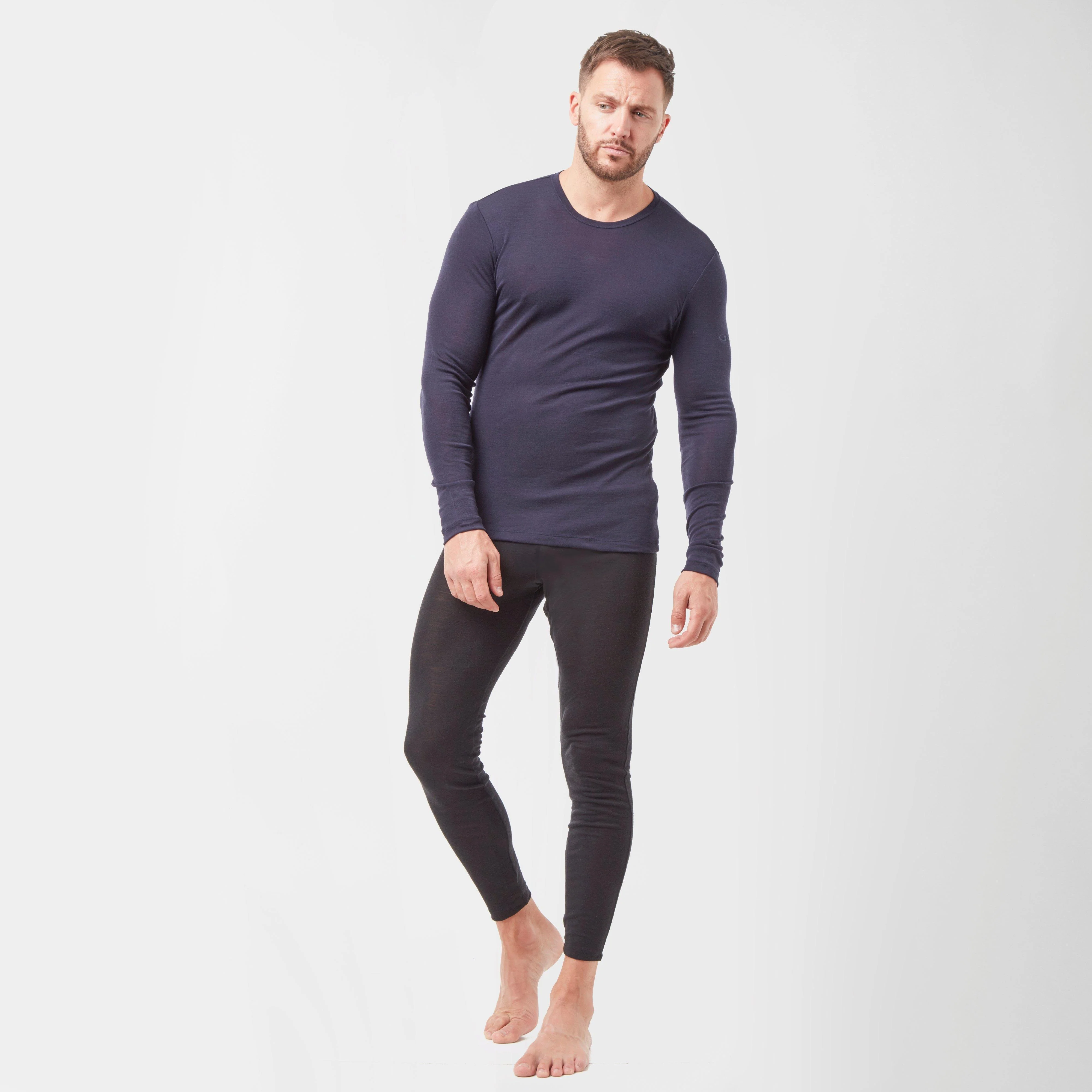 Men's Everyday Long Sleeve Merino Crew Neck Top - Image 3