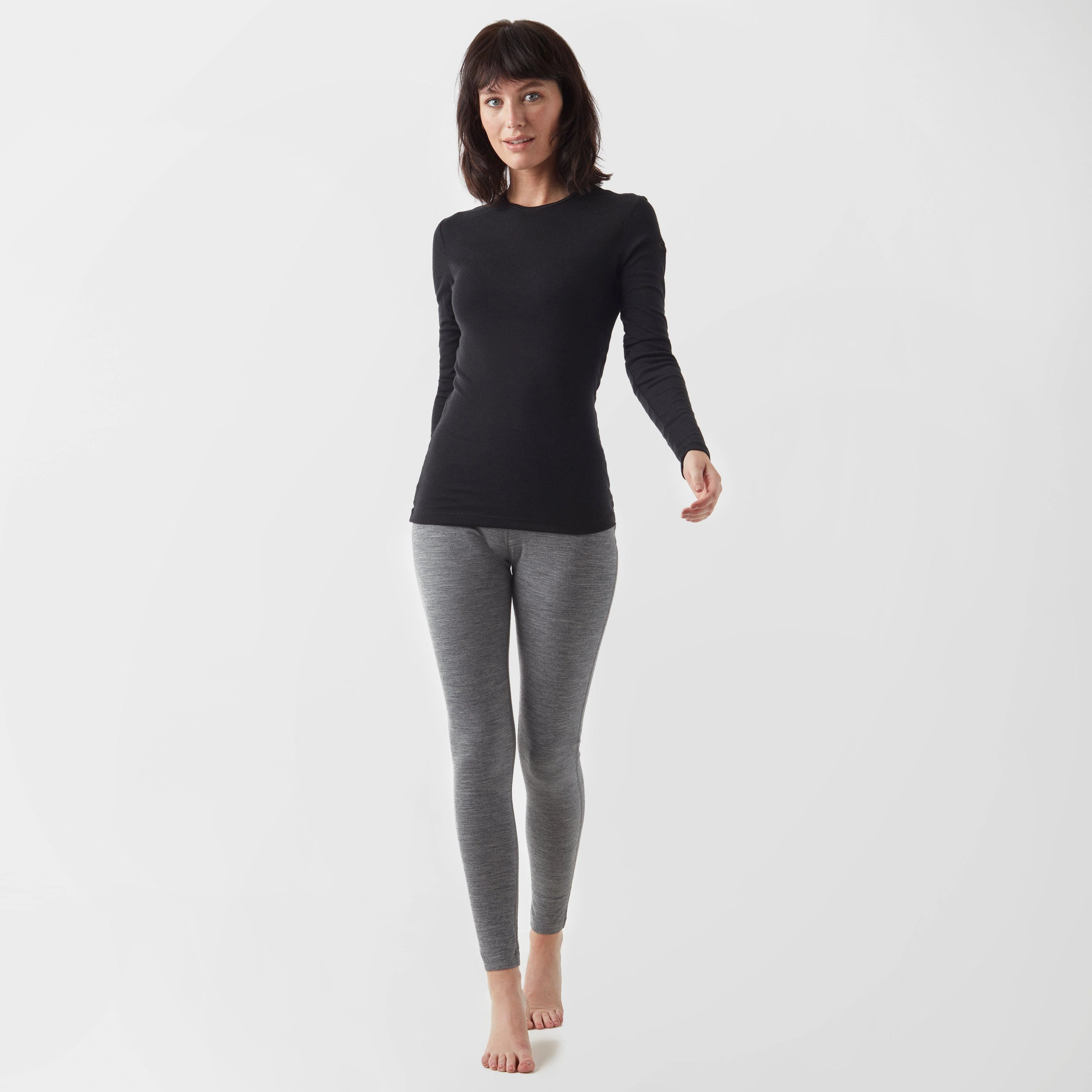 Women's Everyday Long Sleeve Merino Crew Neck Top - Image 3