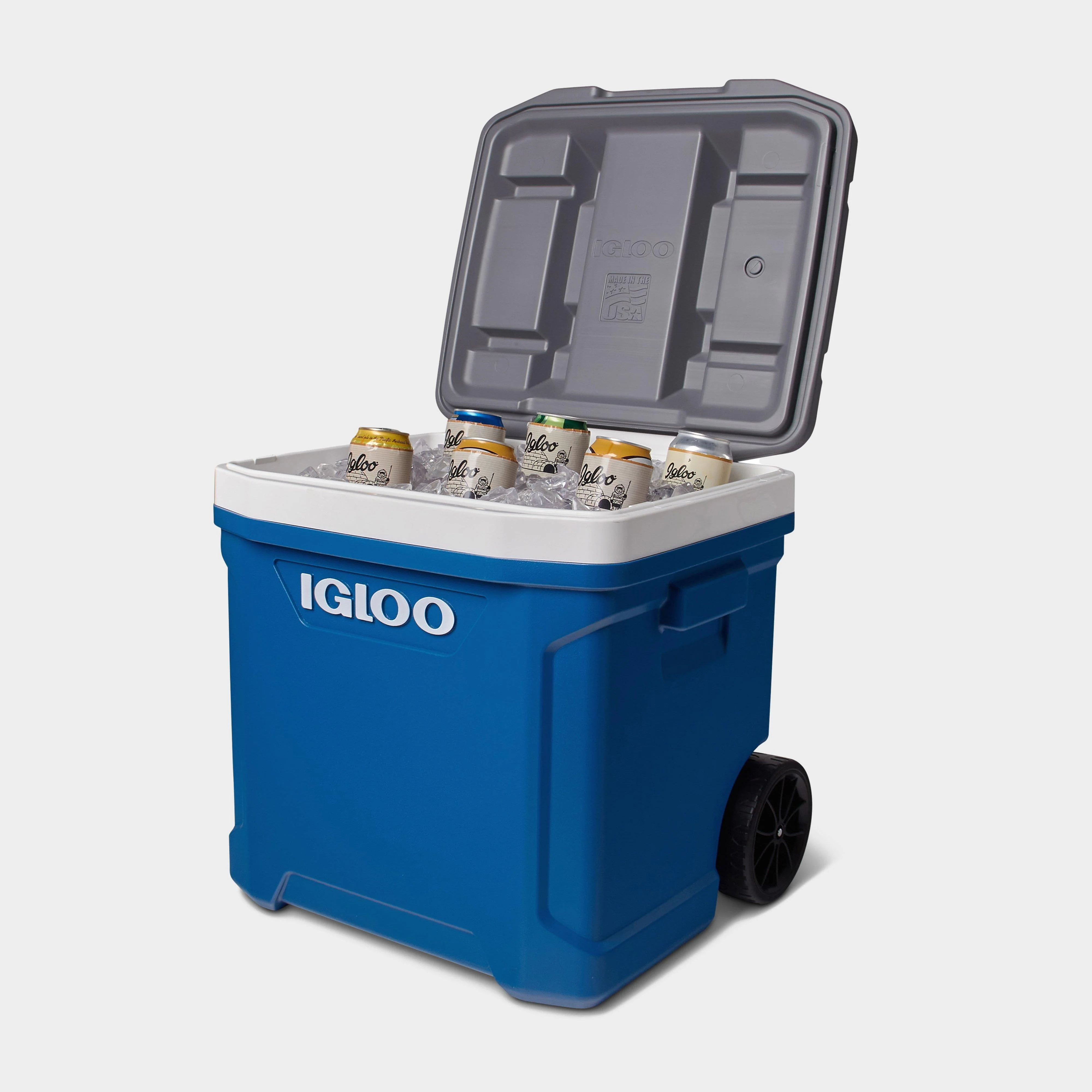 Latitude 60qt Roller Wheeled Cool Box (56L) - Image 2