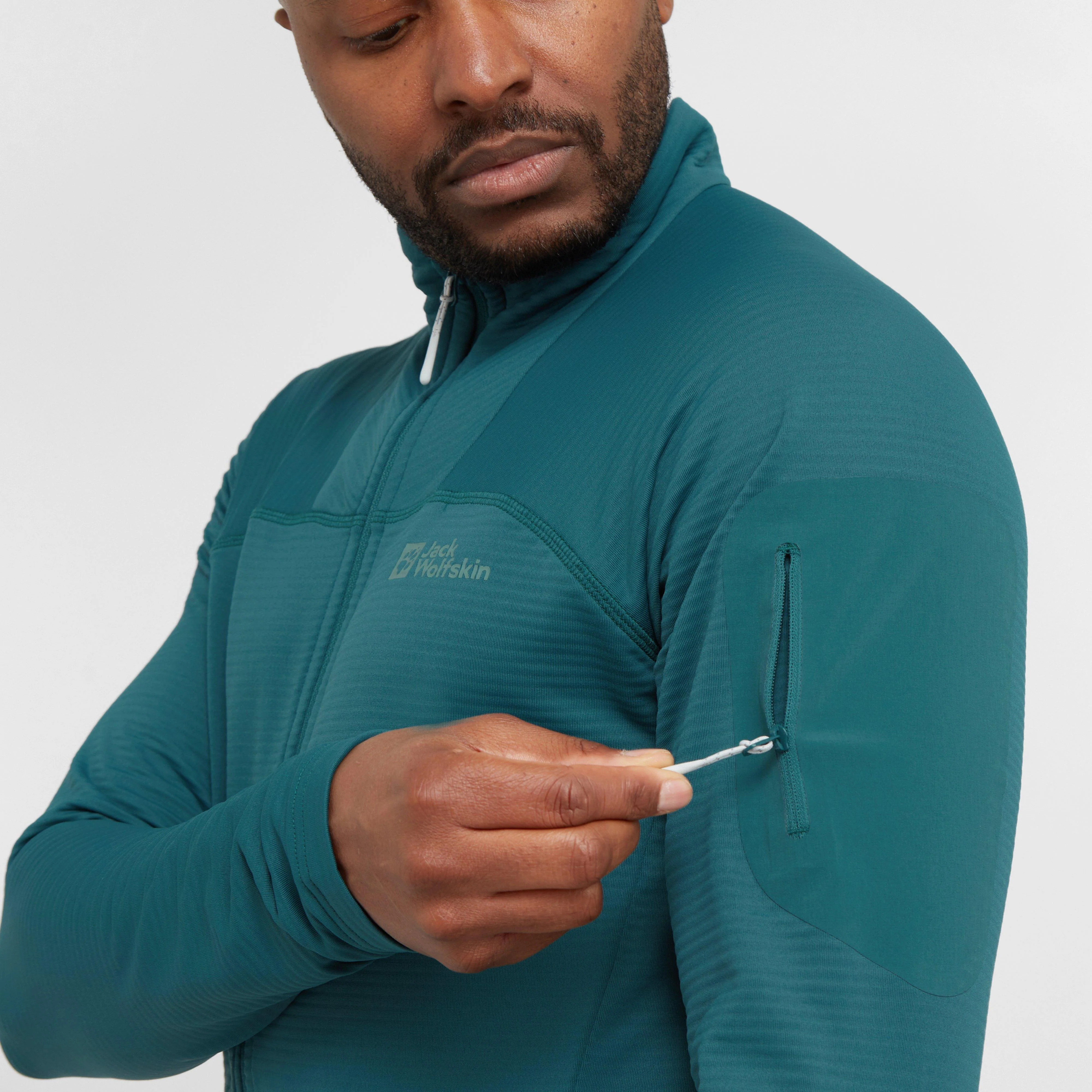 Men’s Prelight Full Zip Fleece Jacket - Image 5