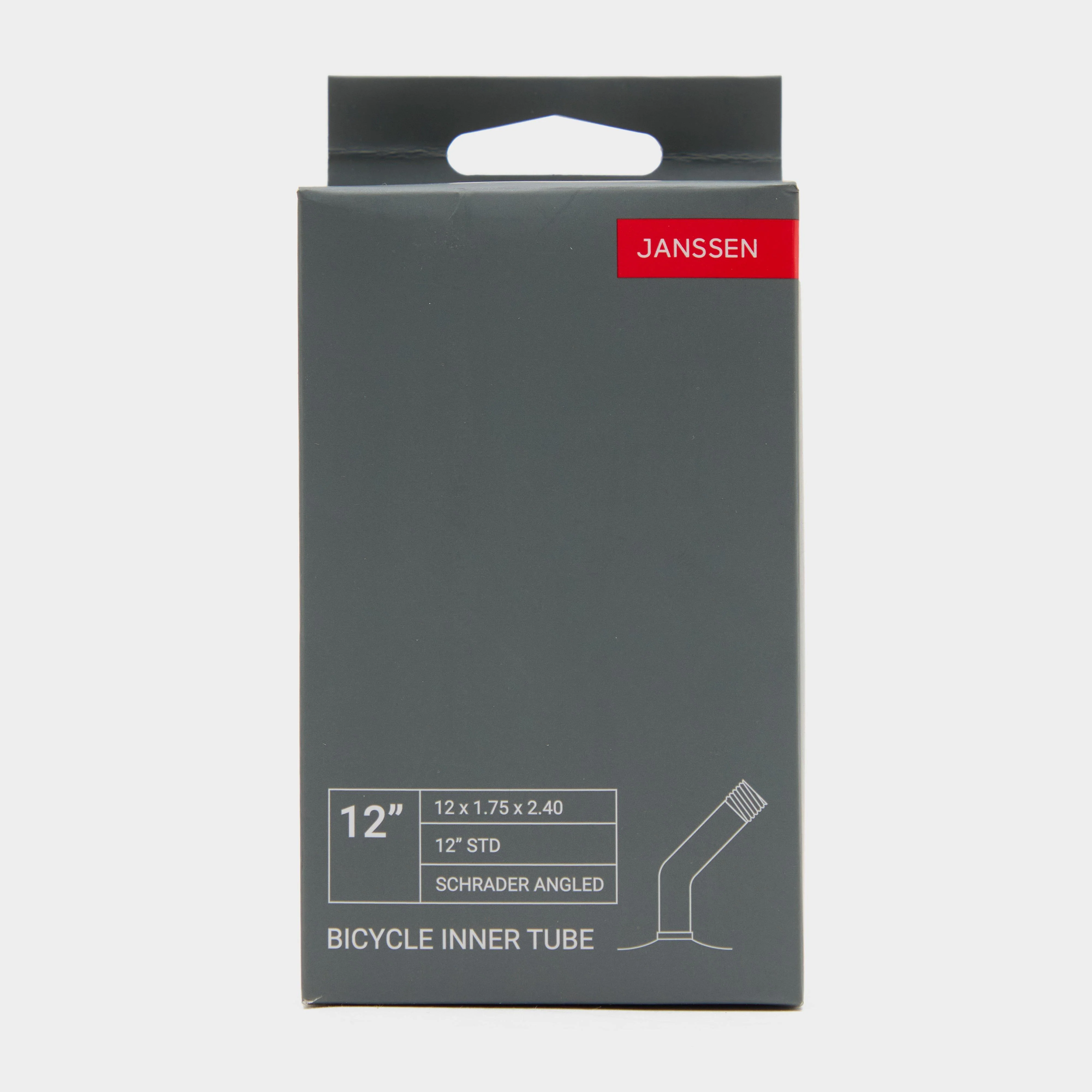 12 x 1.75 - 2 1/4" Bike Inner Tube with Angled Schrader Valve - Image 2