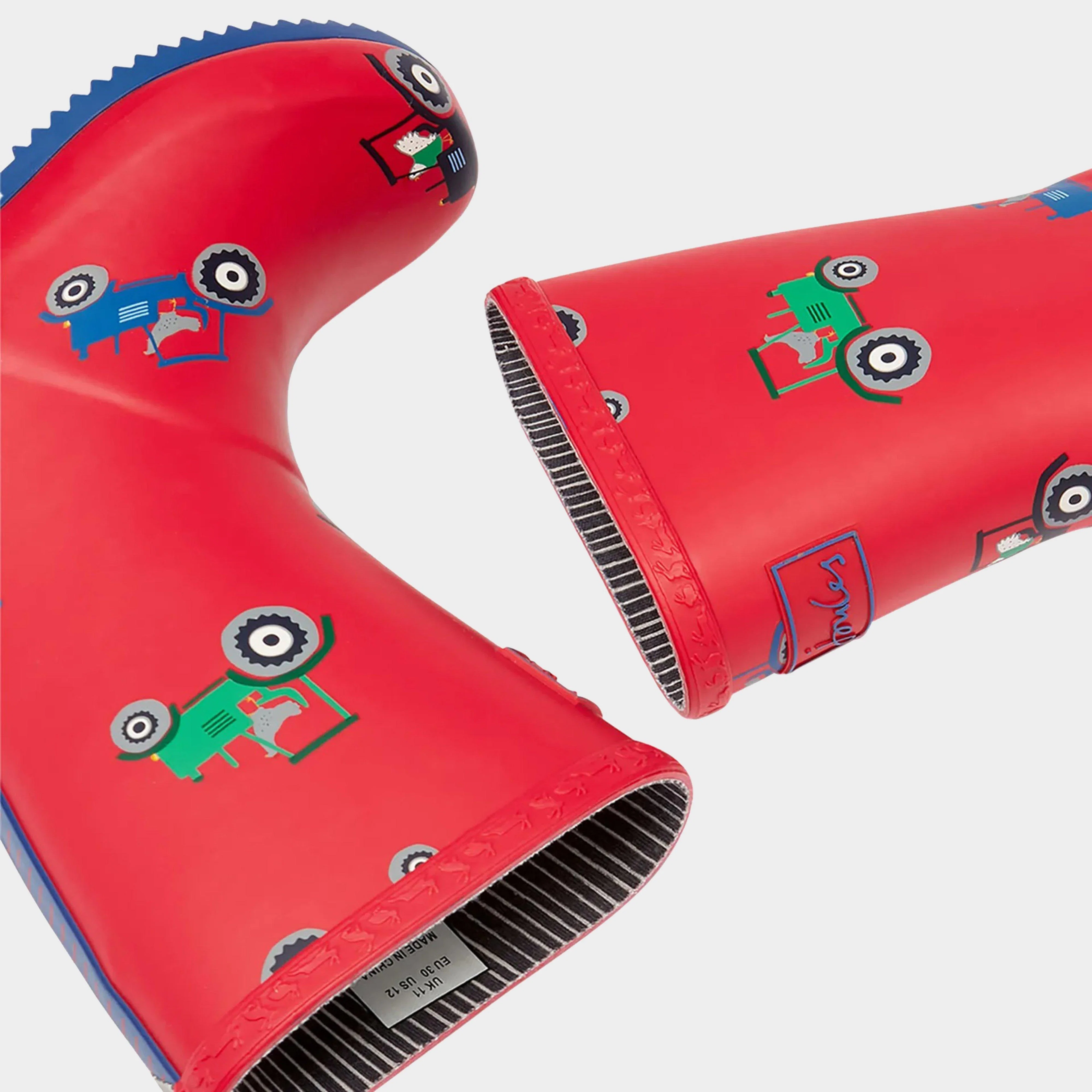 Kids’ Roll Up Flexible Printed Wellies - Image 2