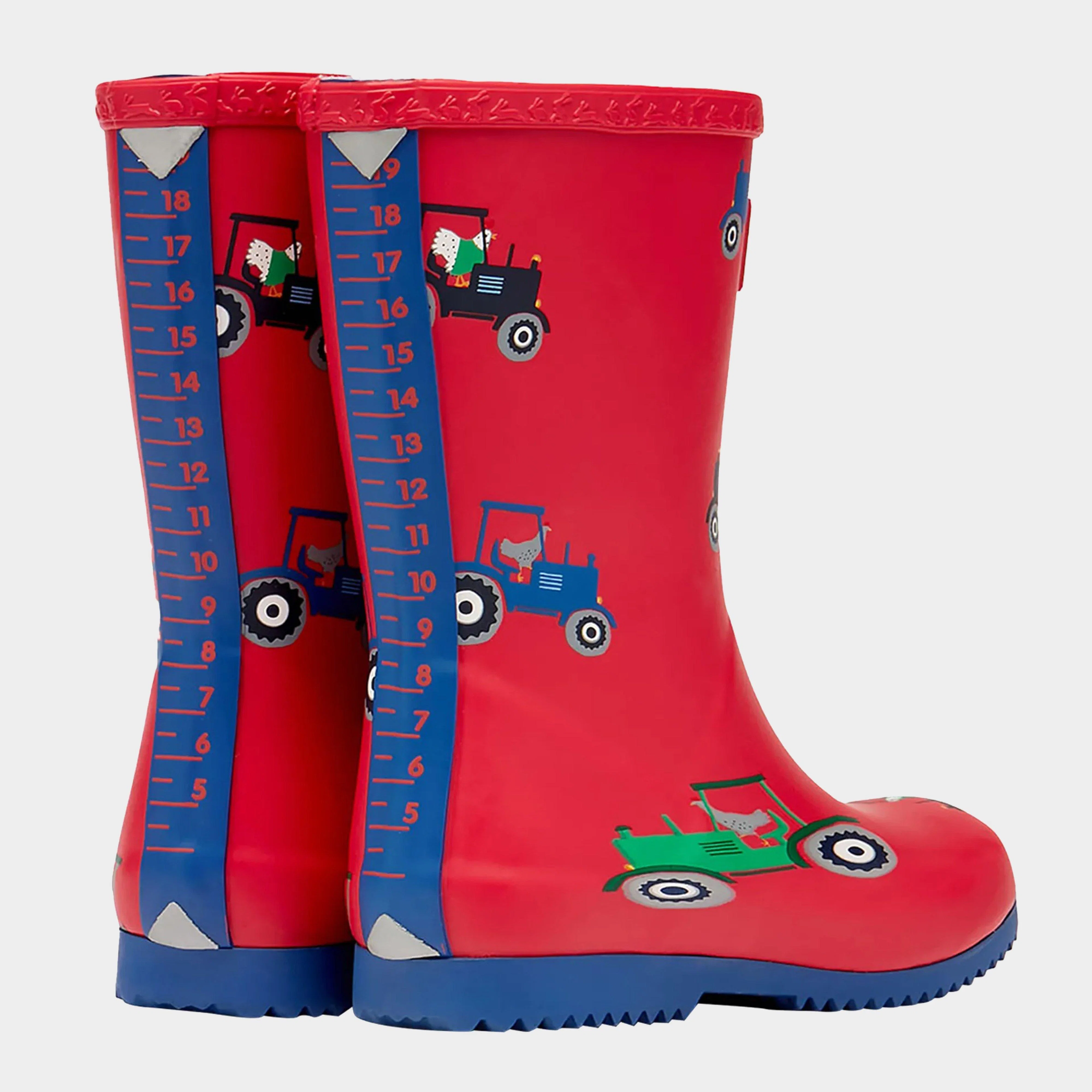 Kids’ Roll Up Flexible Printed Wellies - Image 6