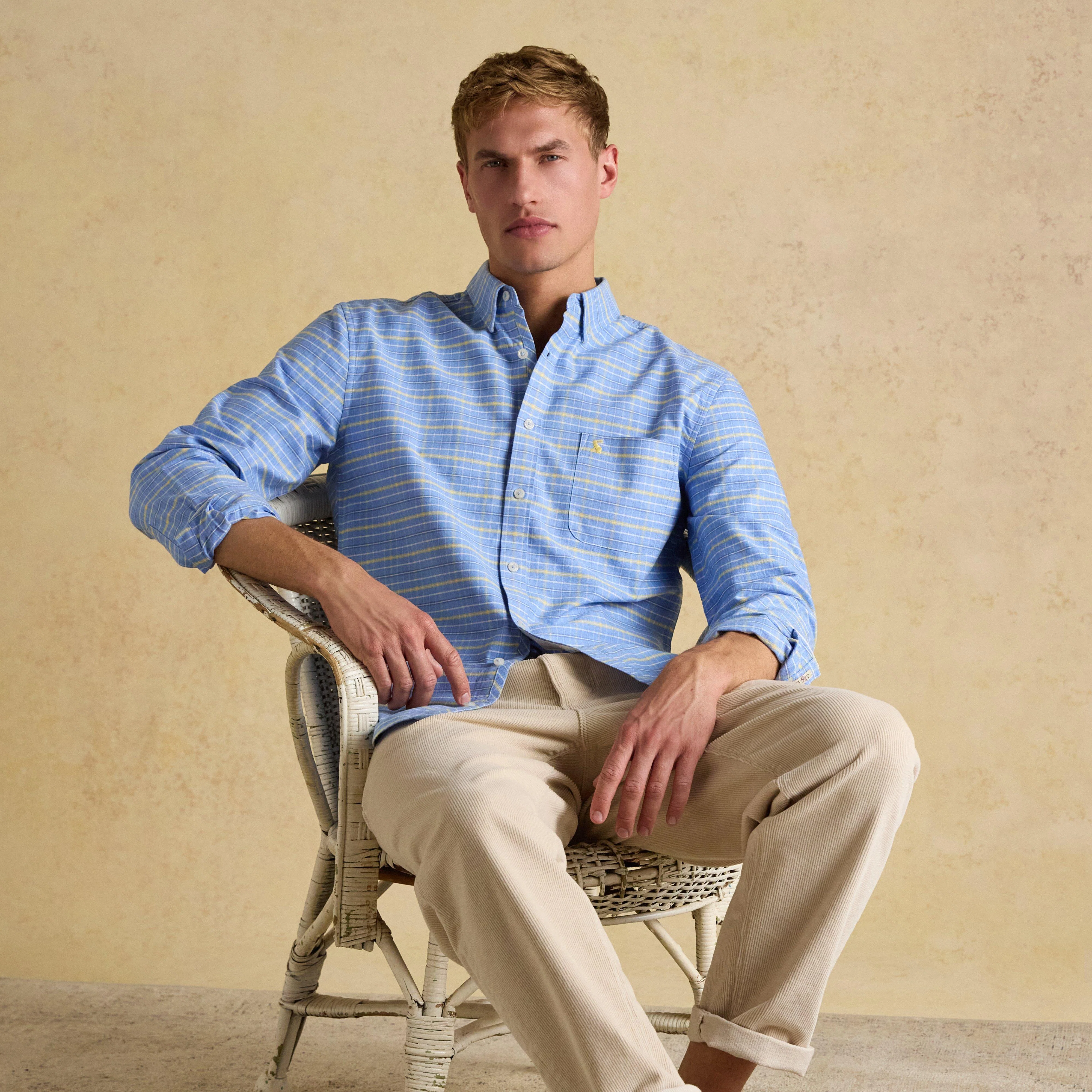 Men's Classic Fit Cotton Oxford Shirt - Image 10