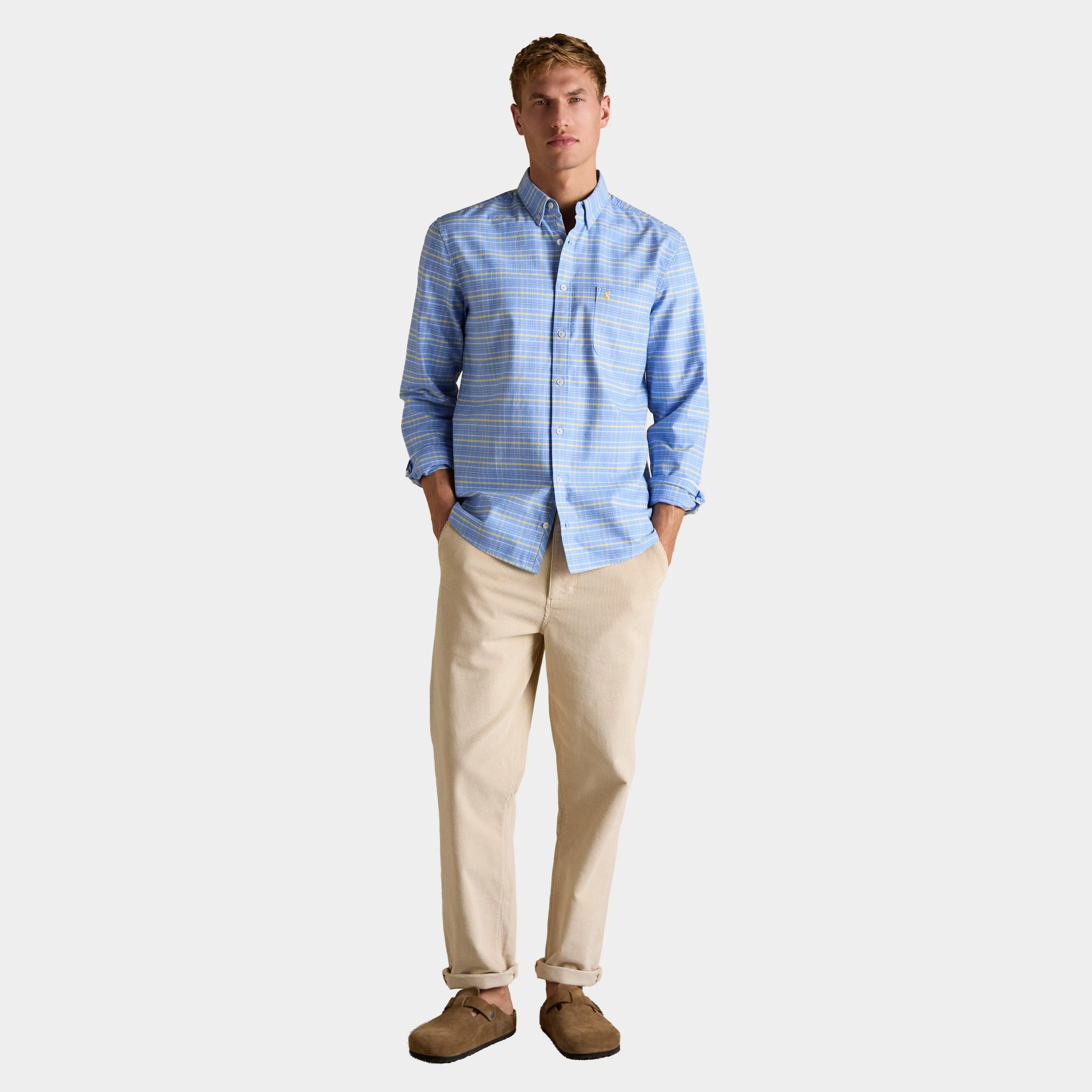 Men's Classic Fit Cotton Oxford Shirt - Image 5