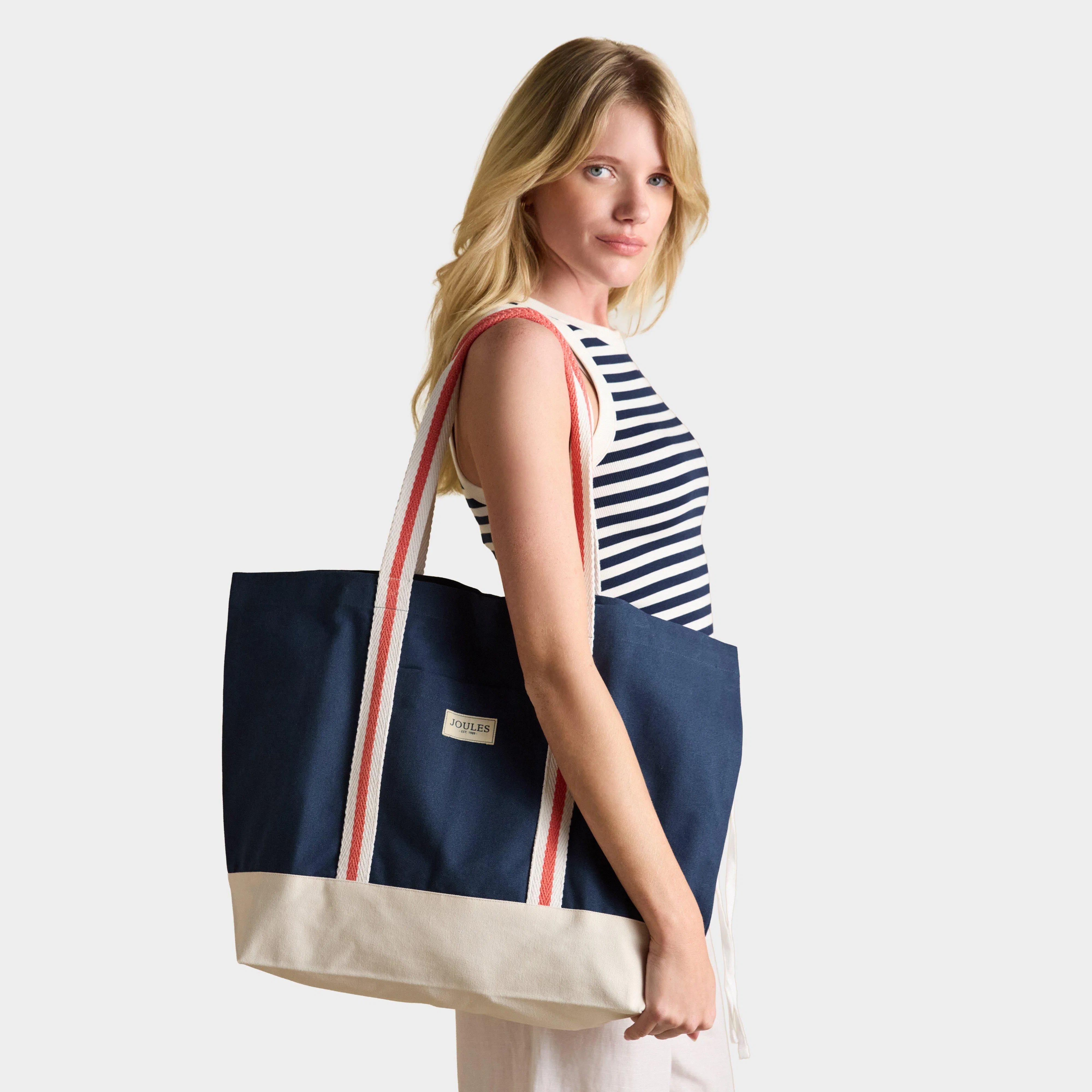 Promenade Canvas Beach Bag - Image 6