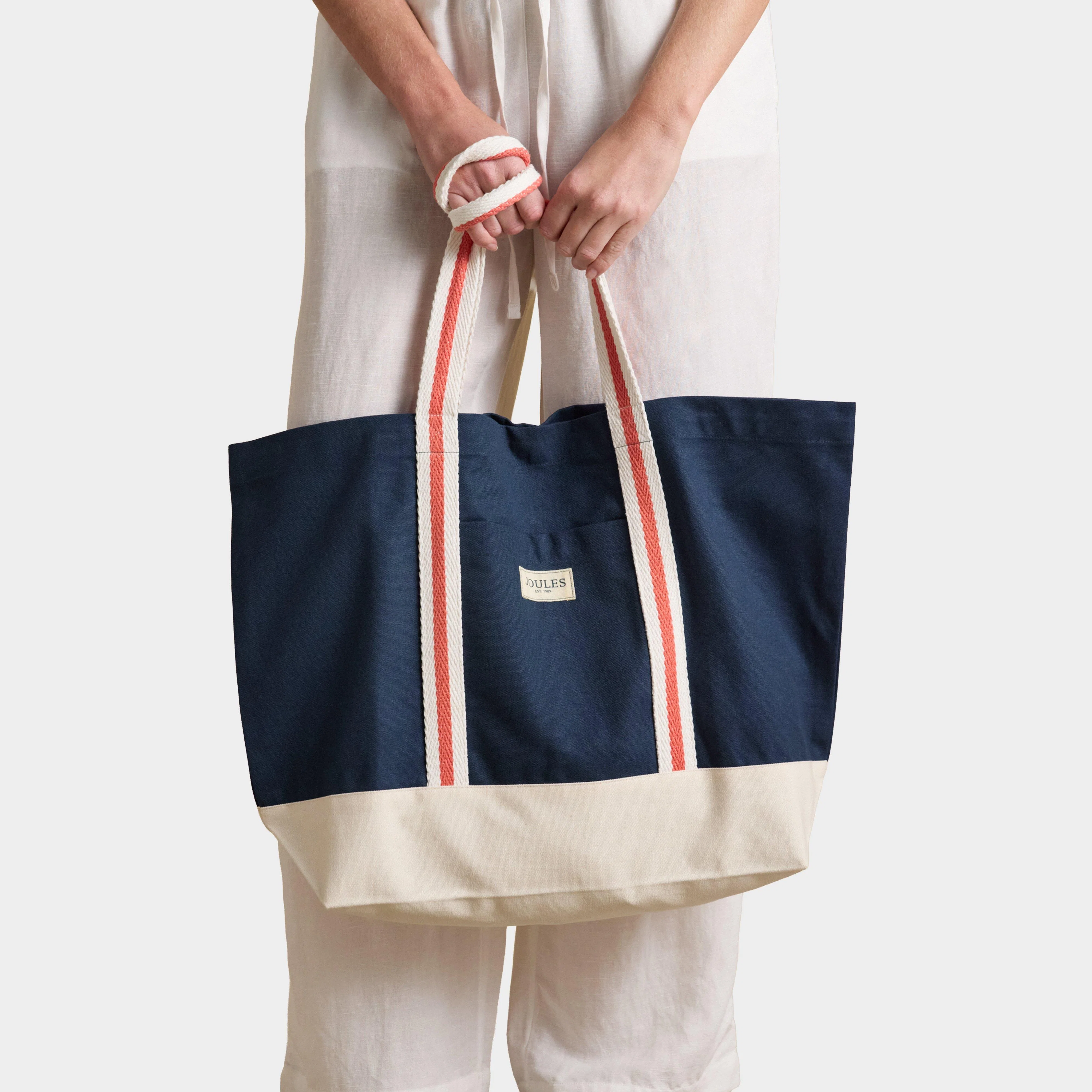 Promenade Canvas Beach Bag - Image 7
