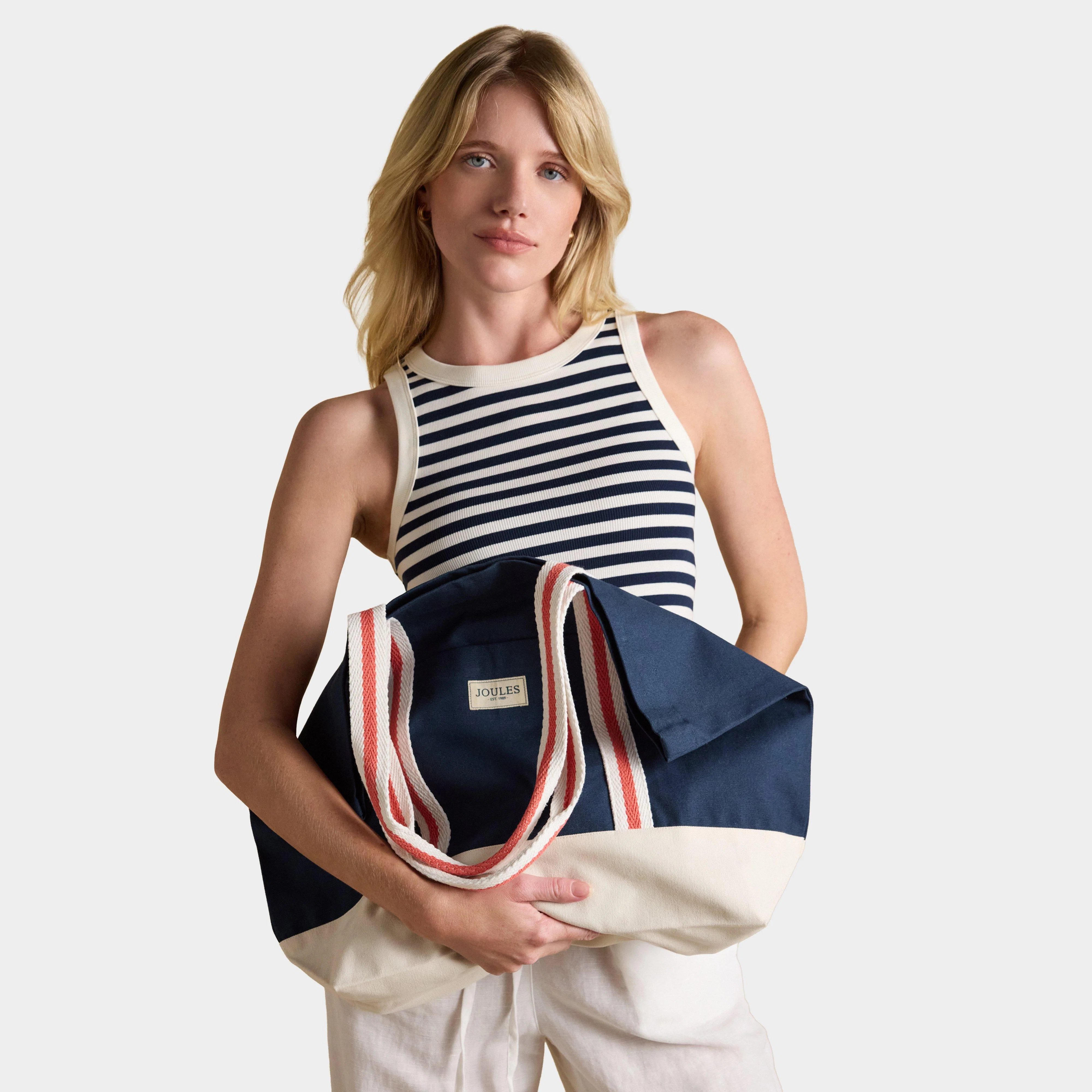 Promenade Canvas Beach Bag - Image 8