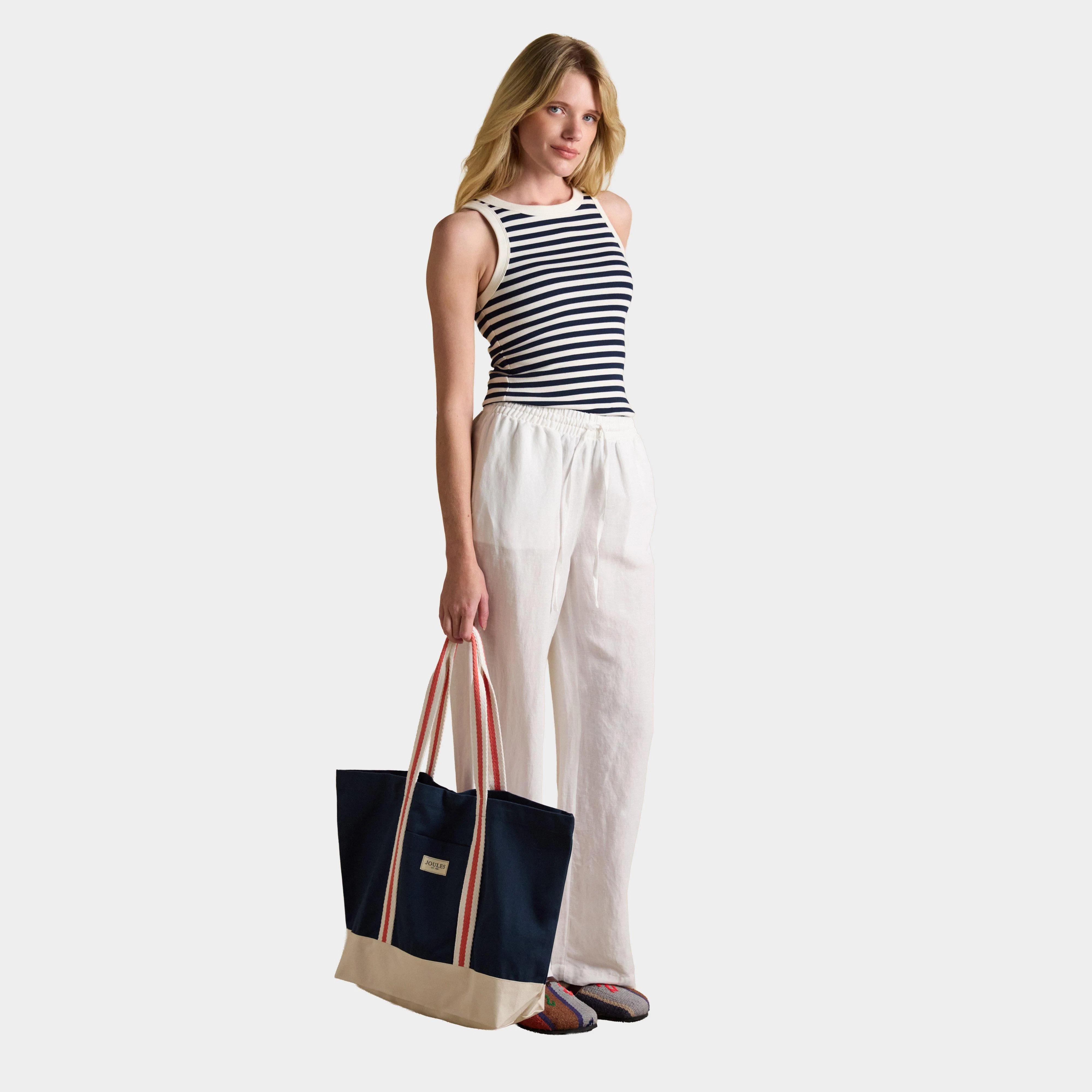 Promenade Canvas Beach Bag - Image 9