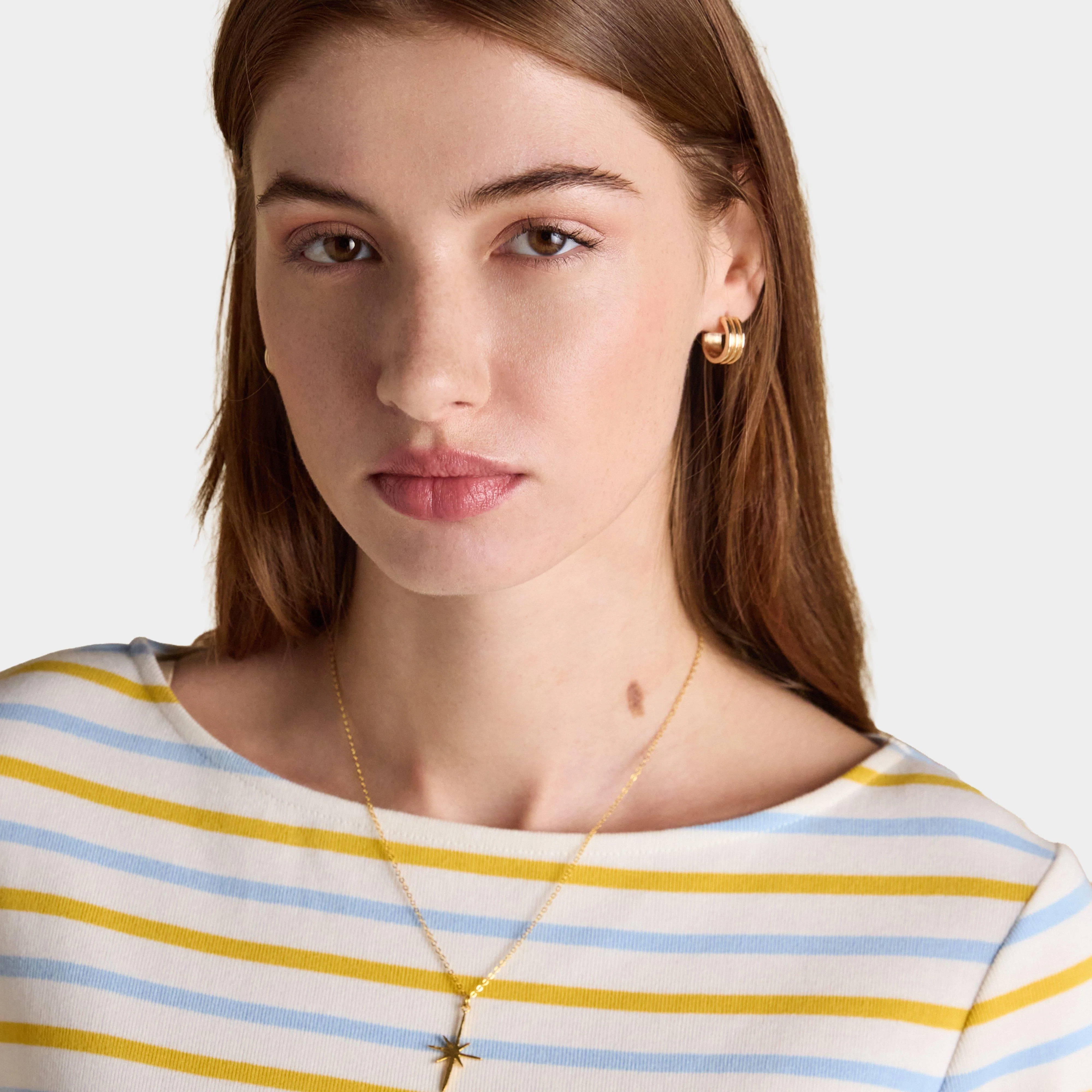 Women's Harbour Striped Boat Neck Breton Top - Image 4